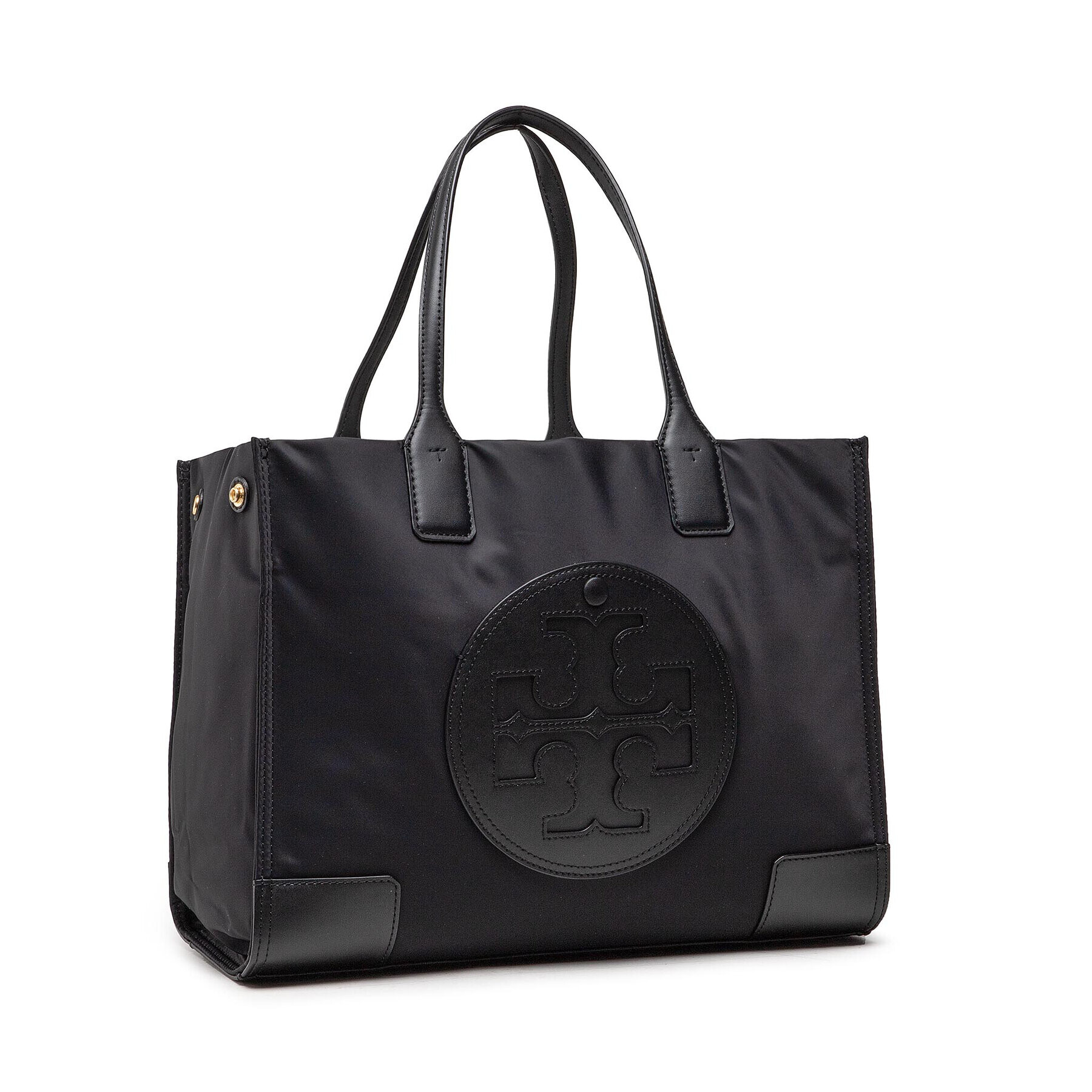 Tory Burch Ročna torba Ella Small Tote 88578 Črna - Pepit.si