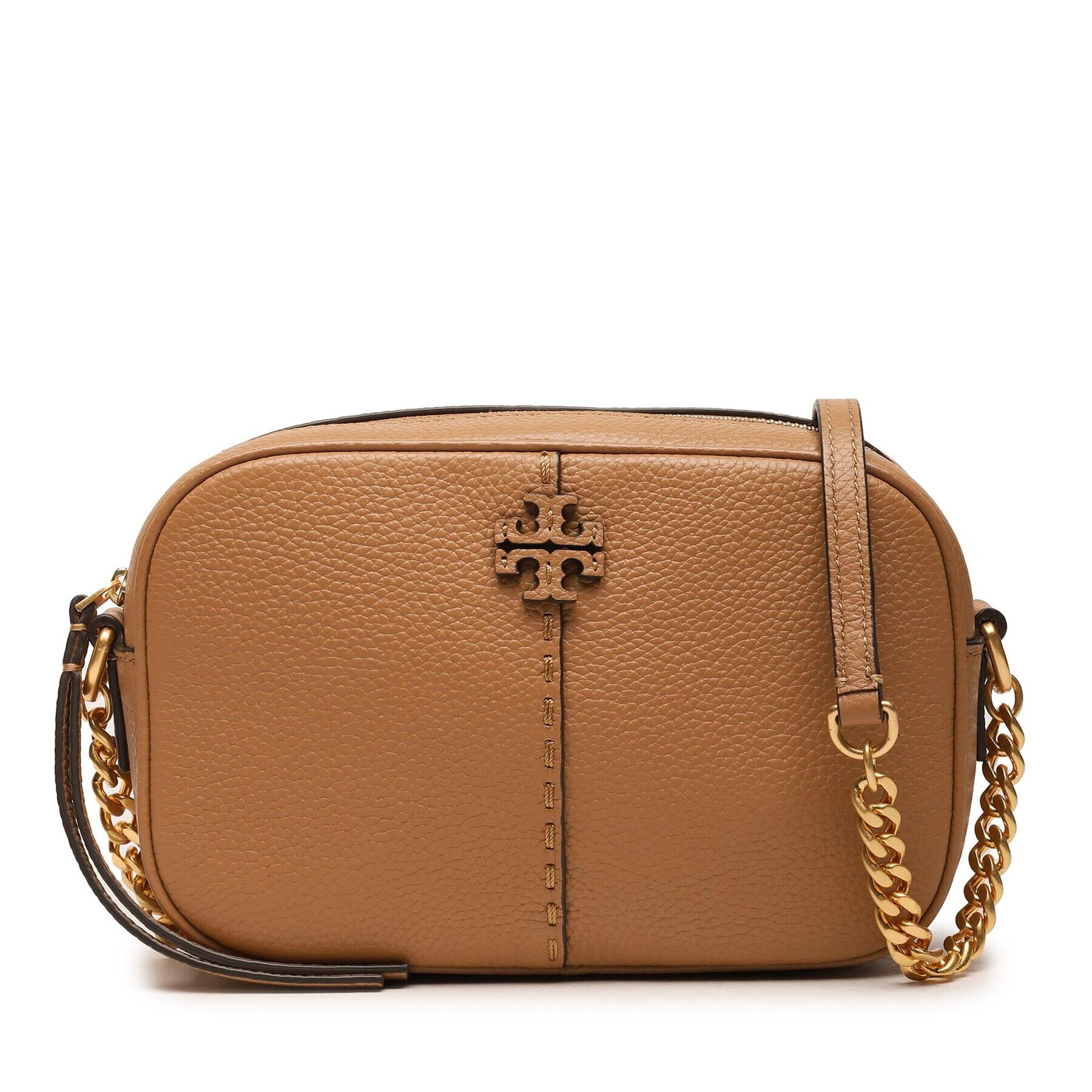 Tory Burch Ročna torba Mcgraw Camera 147578 Rjava - Pepit.si