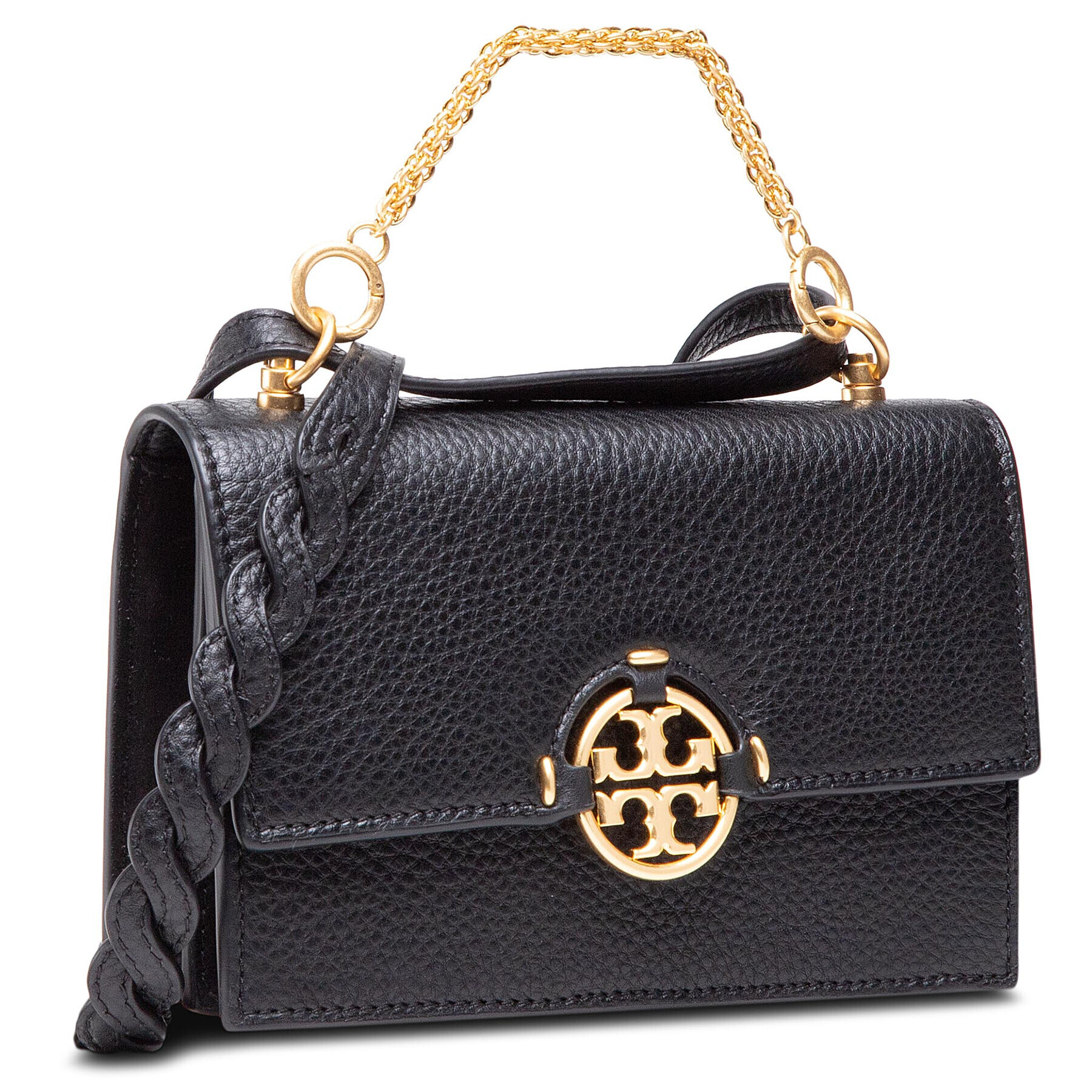 Tory Burch Ročna torba Miller Mini Bag 80532 Črna - Pepit.si