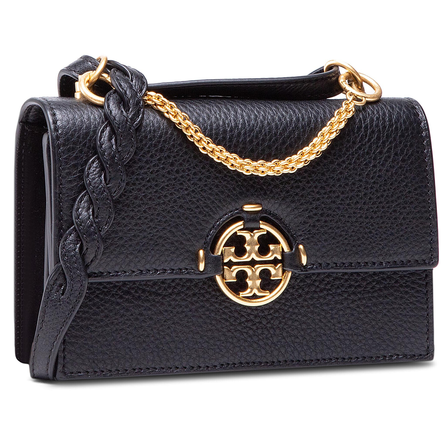 Tory Burch Ročna torba Miller Mini Bag 80532 Črna - Pepit.si