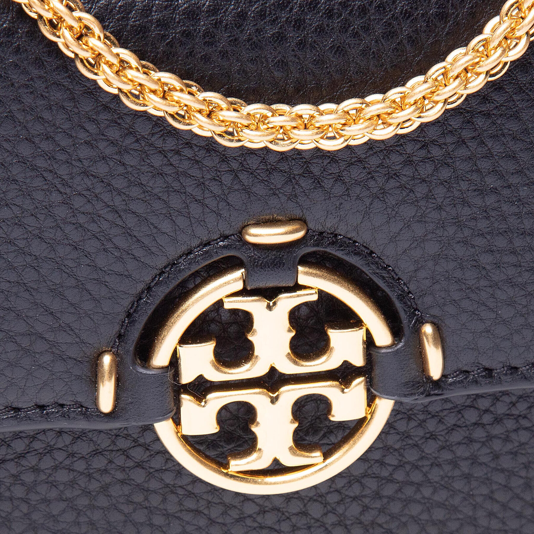 Tory Burch Ročna torba Miller Mini Bag 80532 Črna - Pepit.si