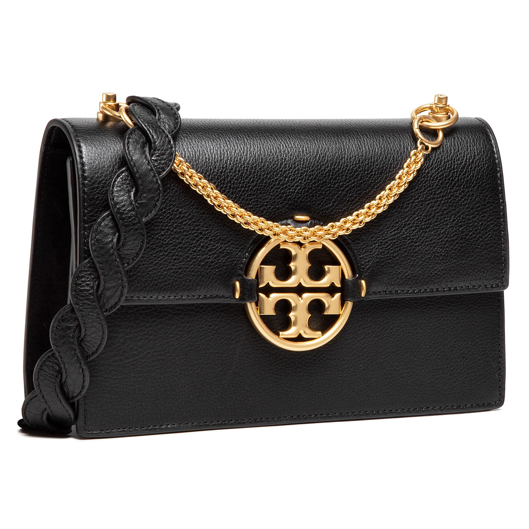 Tory Burch Ročna torba Miller Shoulder Bag 81688 Črna - Pepit.si