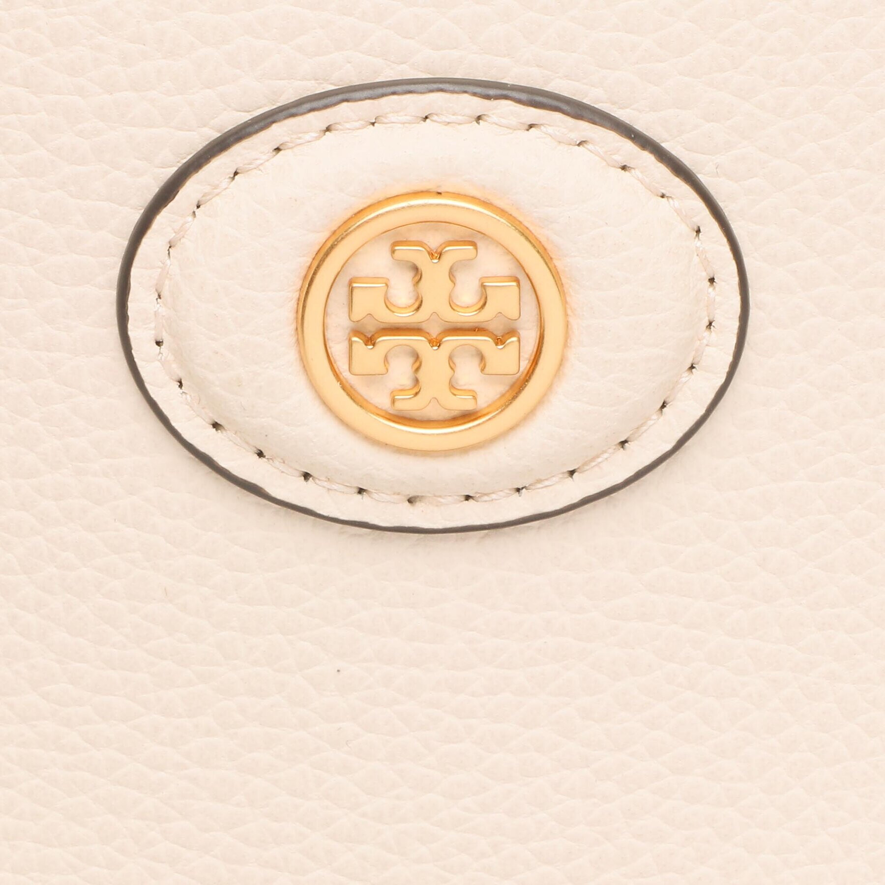 Tory Burch Ročna torba Small Robinson Satchel 143194 Bež - Pepit.si