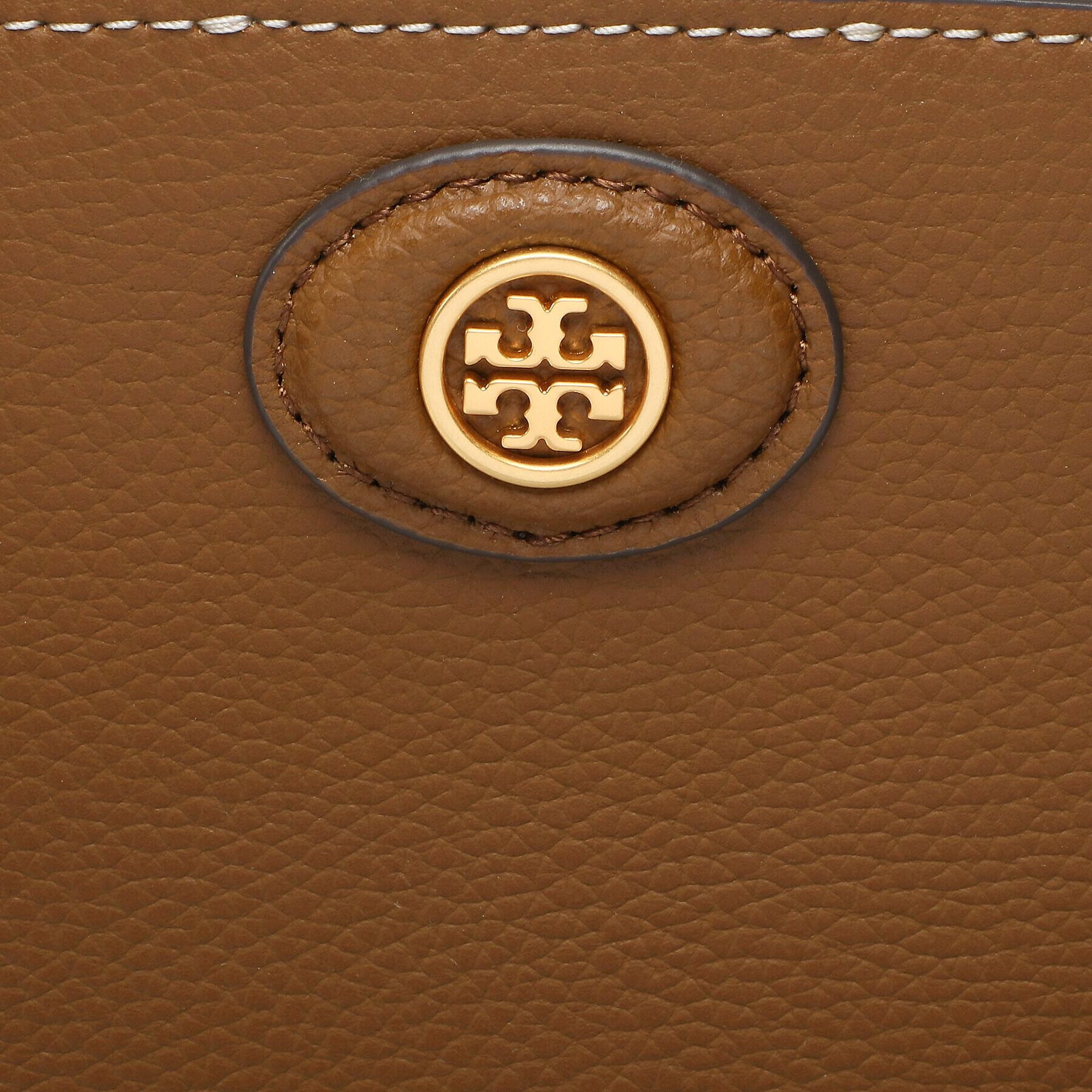 Tory Burch Ročna torba Small Robinson Satchel 143194 Rjava - Pepit.si