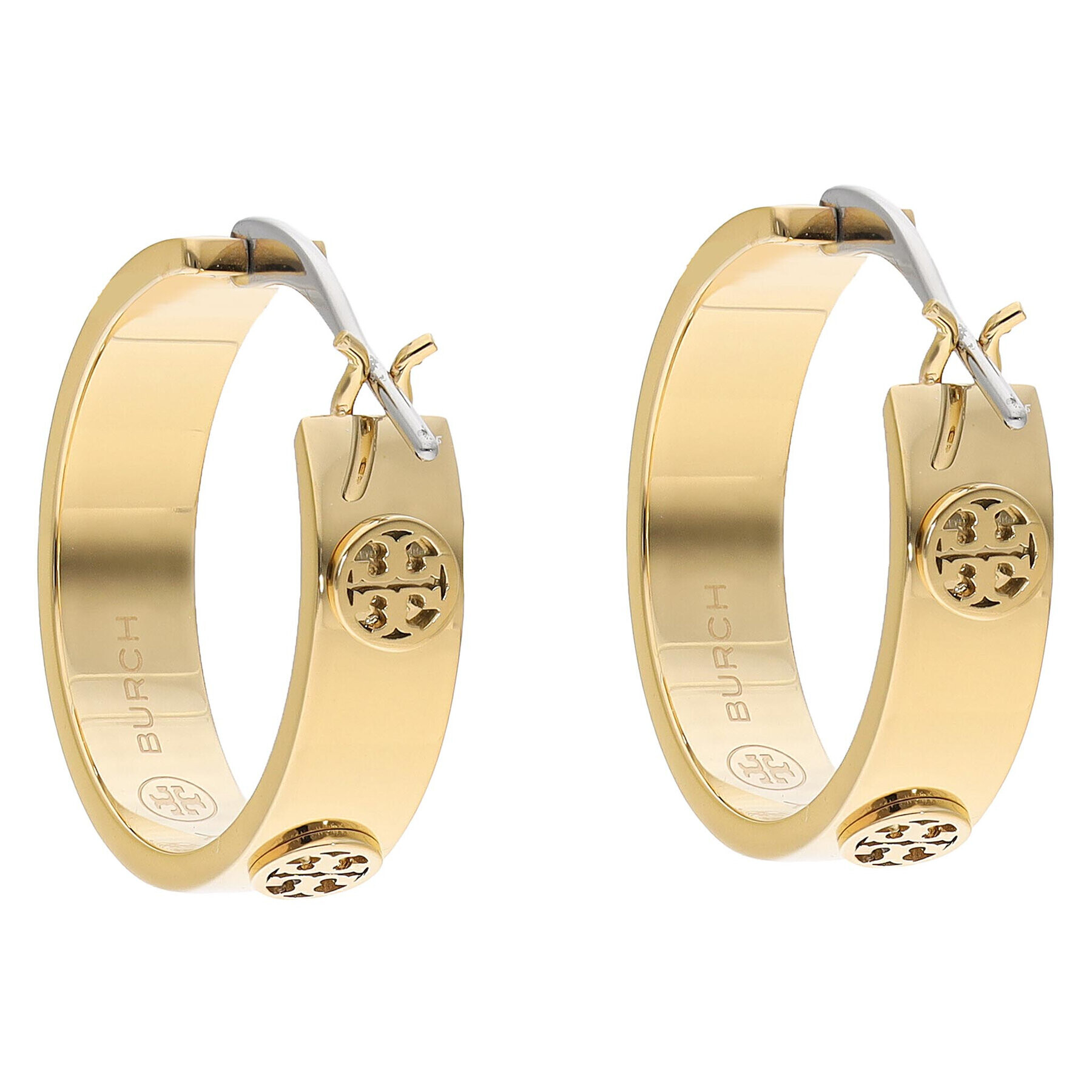 Tory Burch Uhani Miller Stud Koop Earring 65094 Zlata - Pepit.si