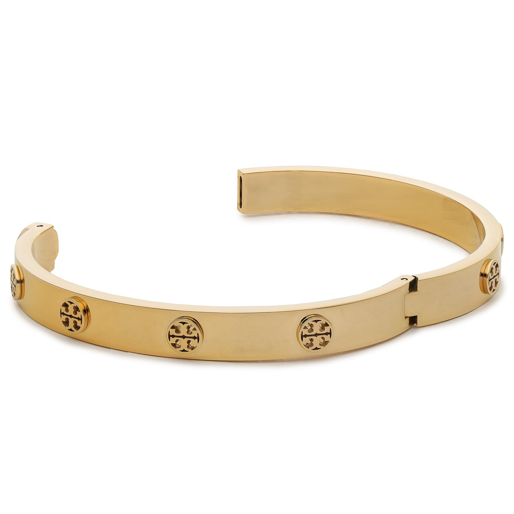 Tory Burch Zapestnica Miller Stud Hinge Bracelet 78420 Zlata - Pepit.si