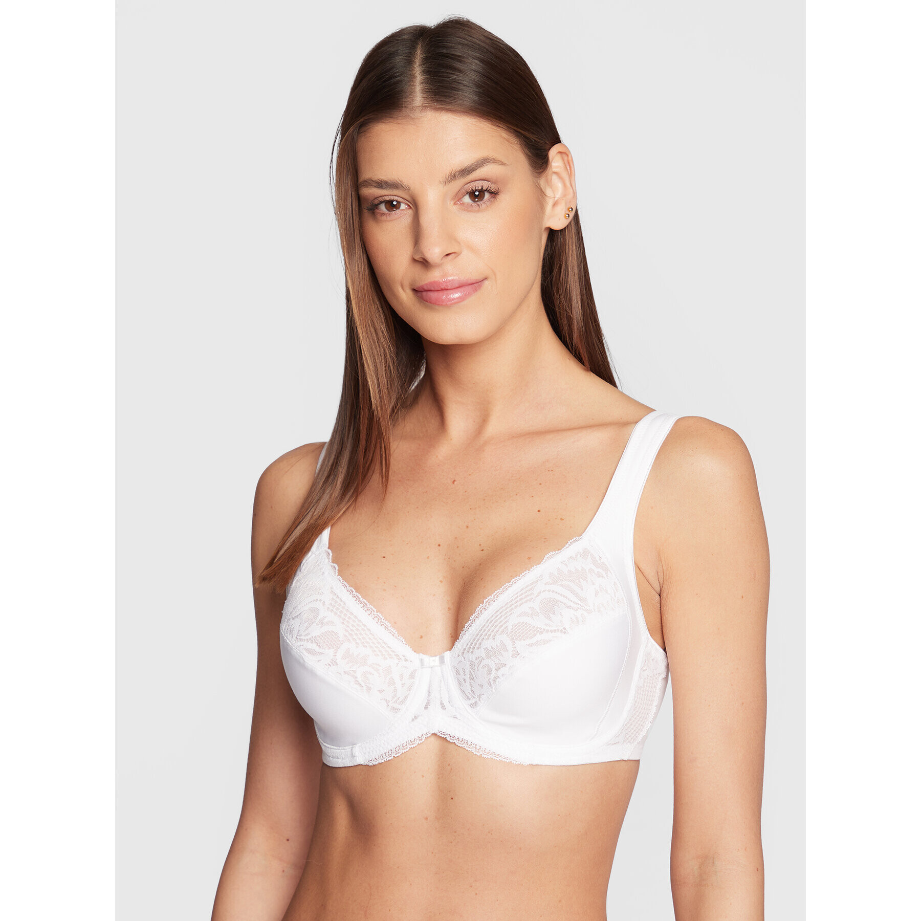 Triumph Nedrček s kostjo Modern Lace 10213069 Bela - Pepit.si