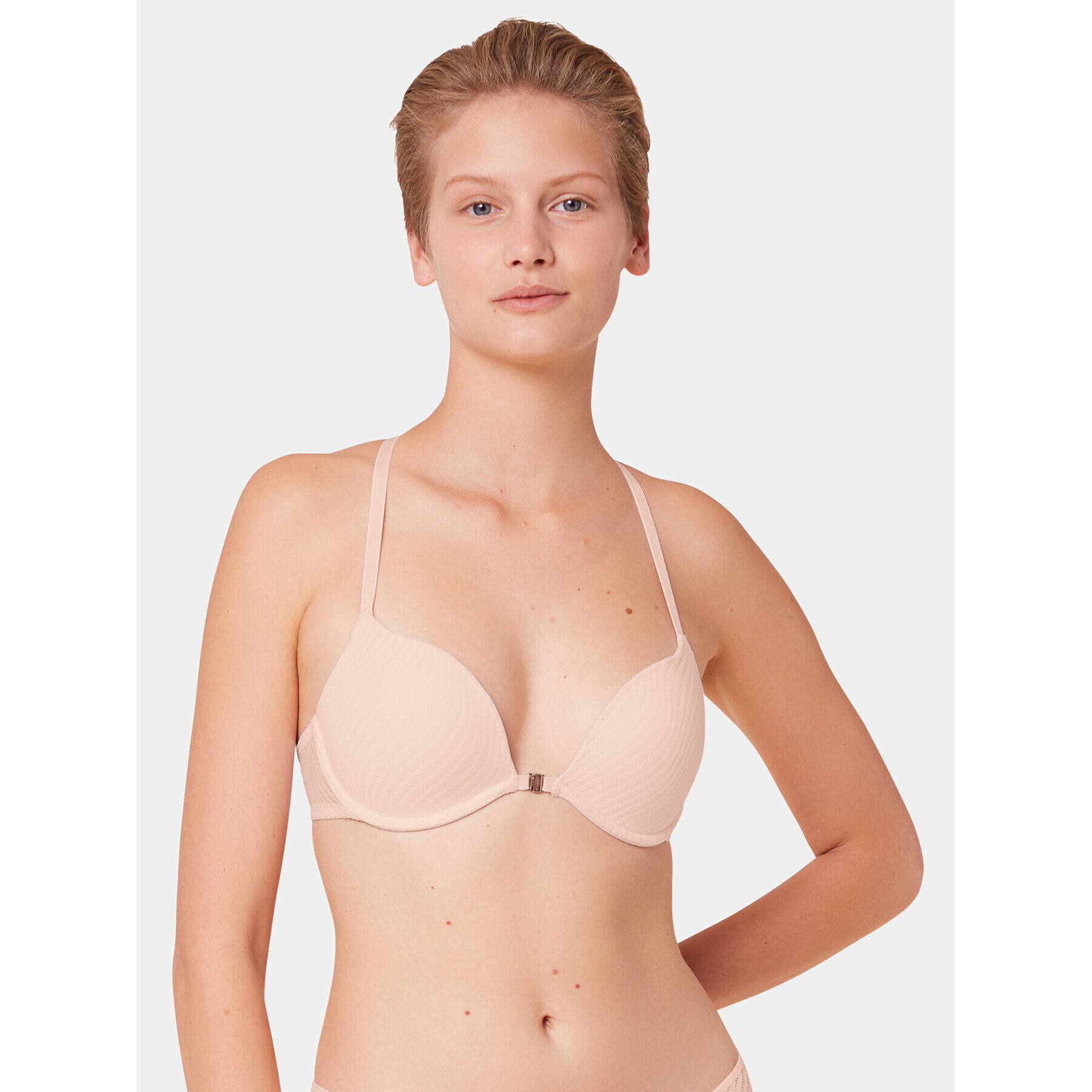 Triumph Push-Up nedrček Harmony Spotlight WHUF 10217429 Roza - Pepit.si