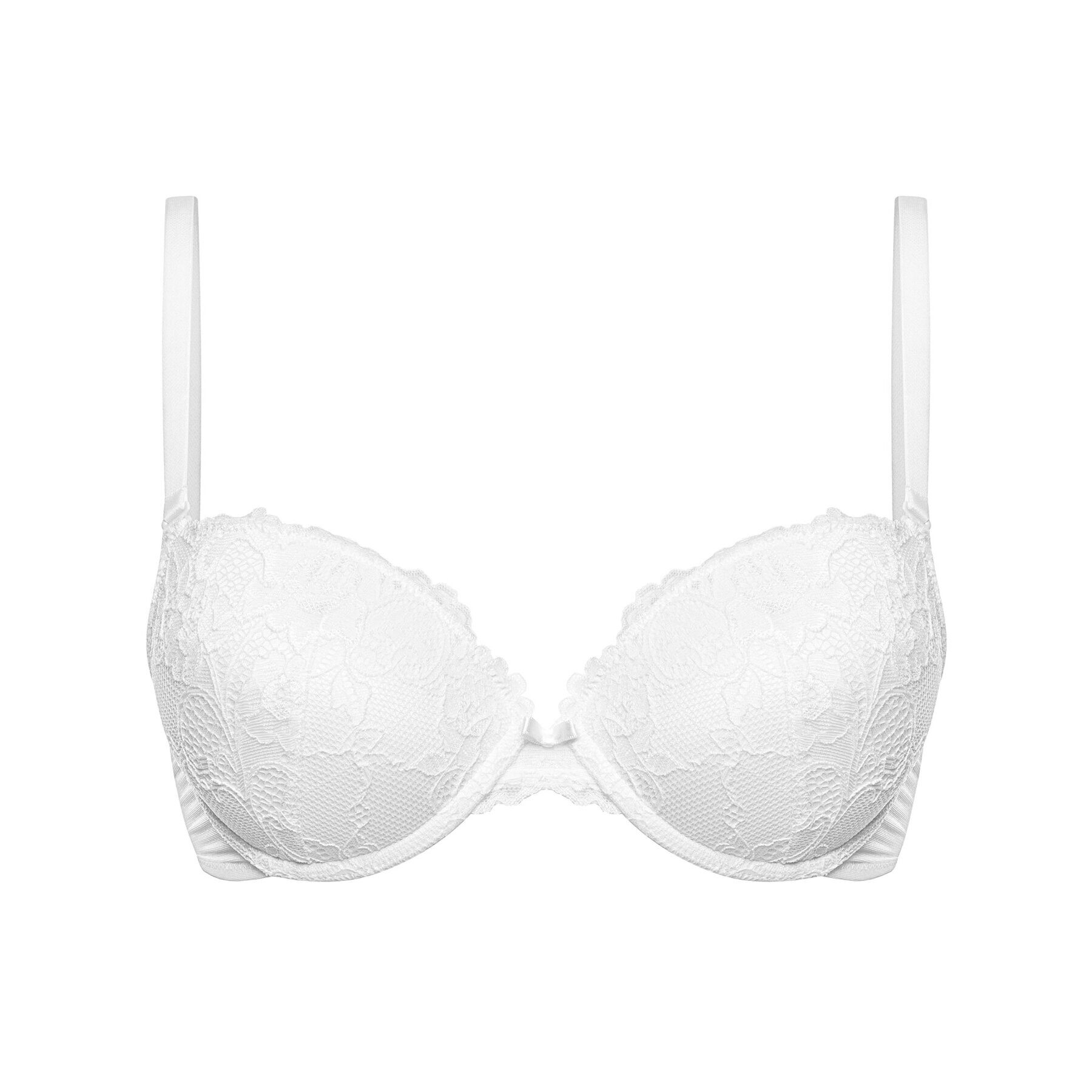 Triumph Push-Up nedrček Tempting Lace 10186512 Bela - Pepit.si