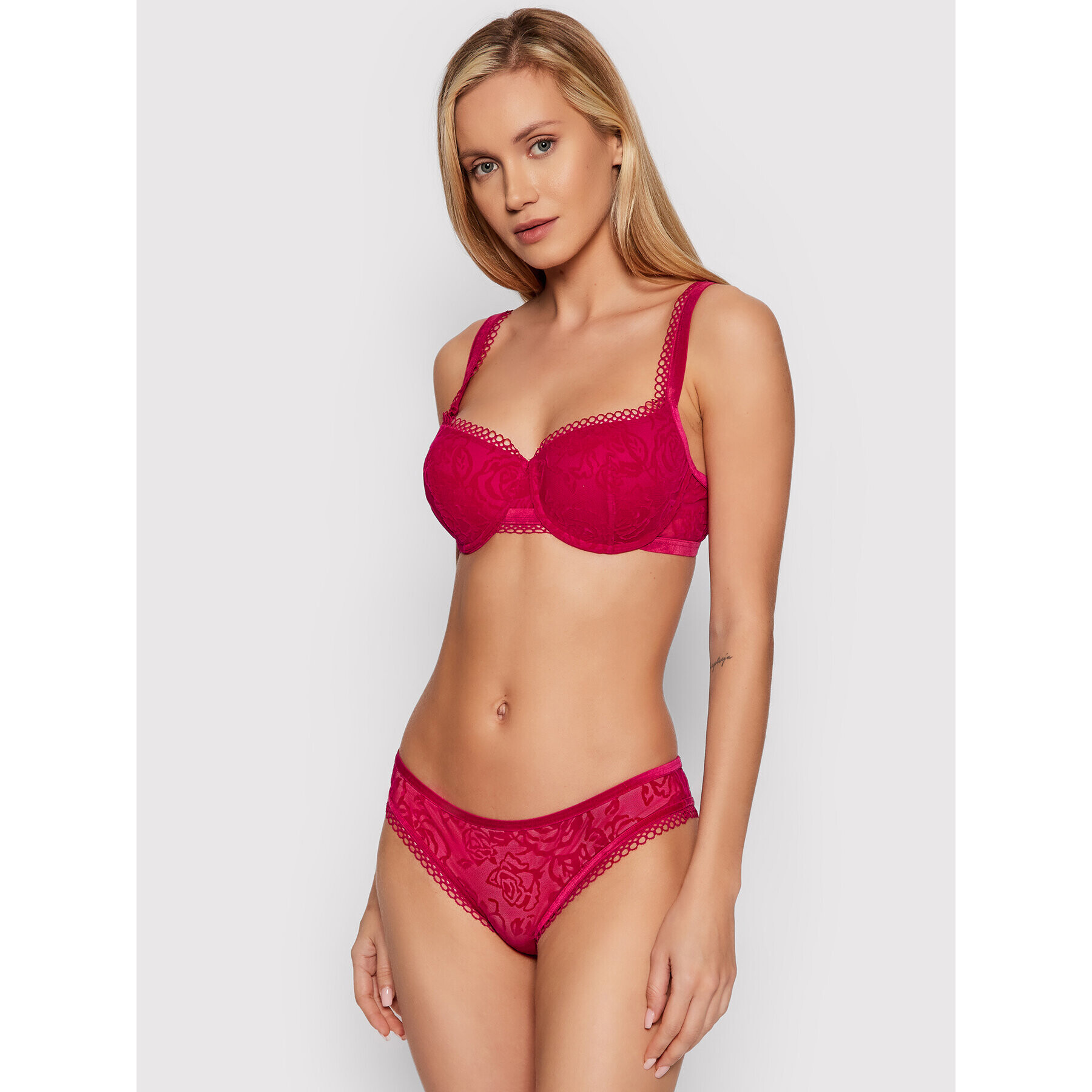 Triumph Push-Up nedrček Velvet Rose Spotlight 10205664 Roza - Pepit.si