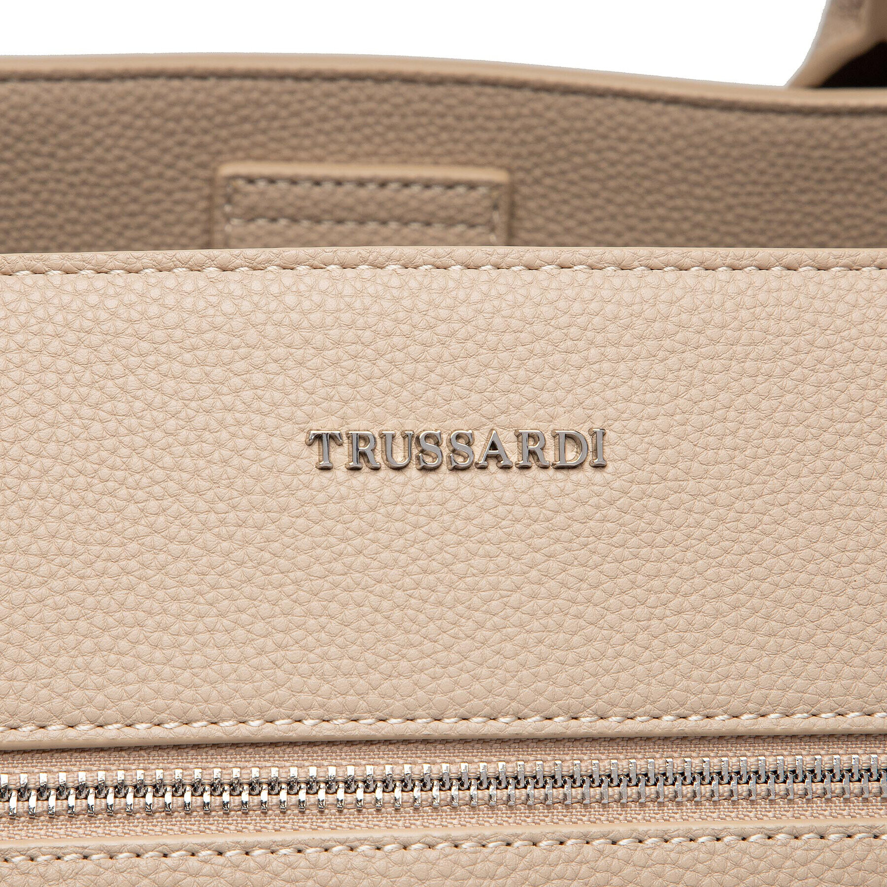 Trussardi Ročna torba 75B01418 Bež - Pepit.si