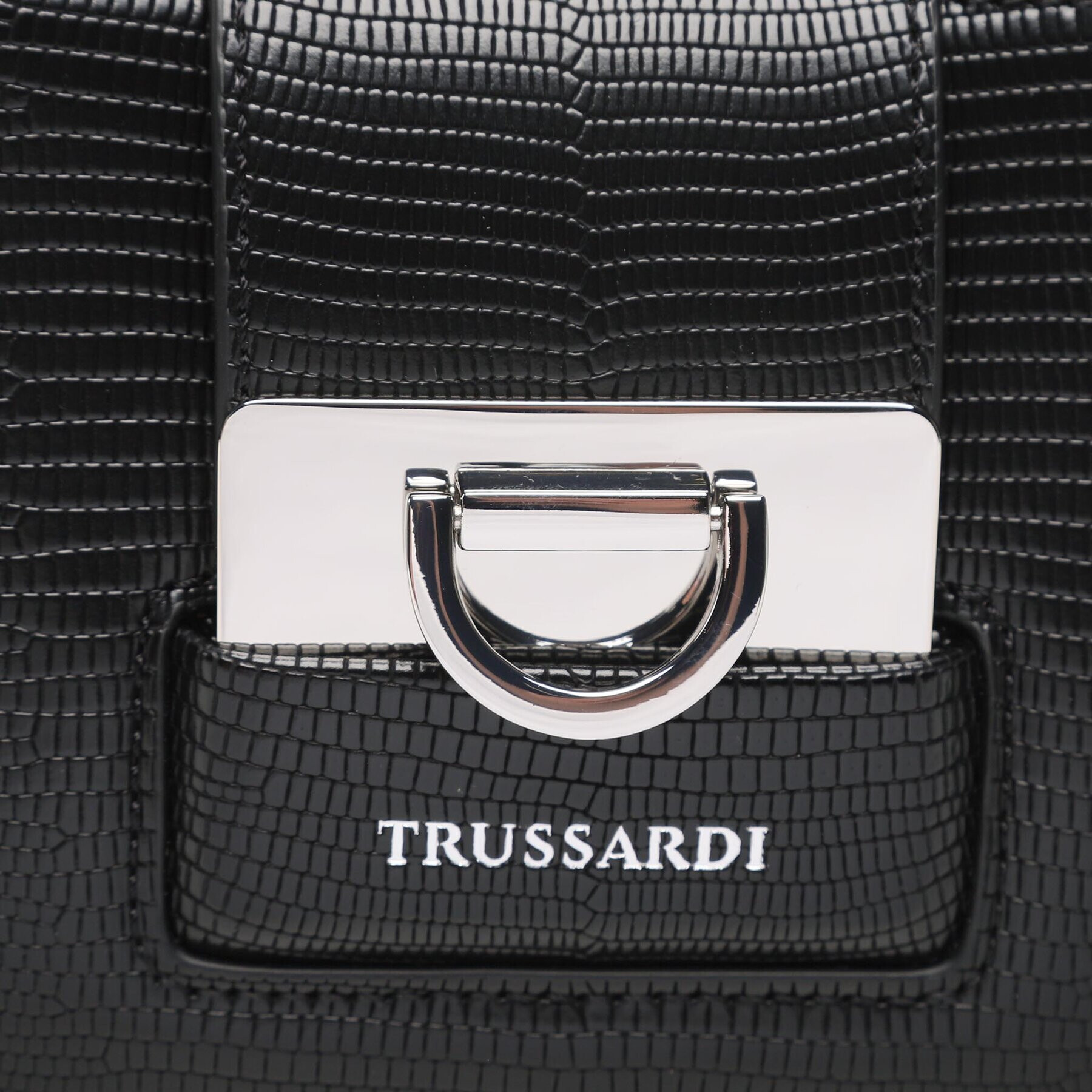 Trussardi Ročna torba 75B01484 Črna - Pepit.si