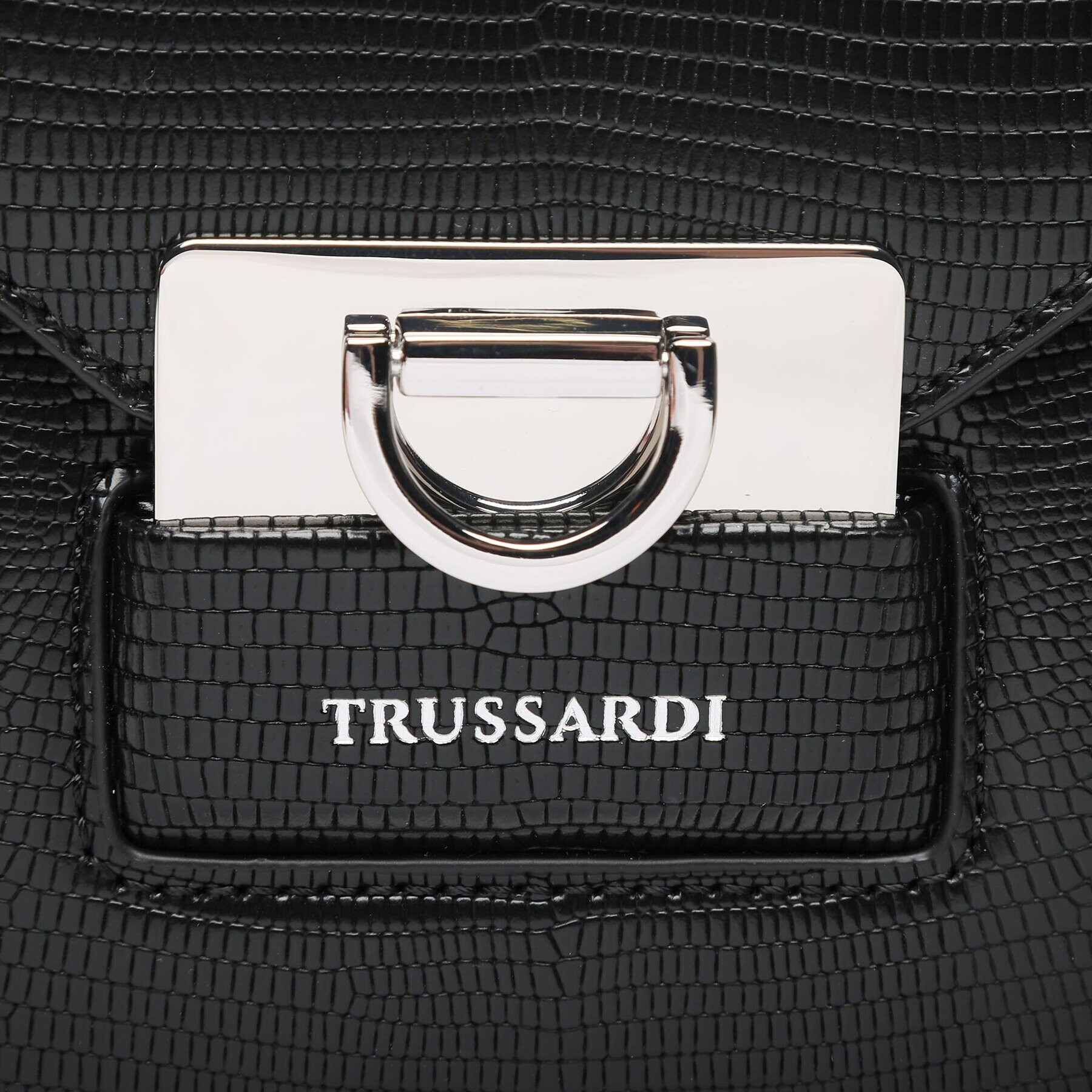 Trussardi Ročna torba 75B01486 Črna - Pepit.si