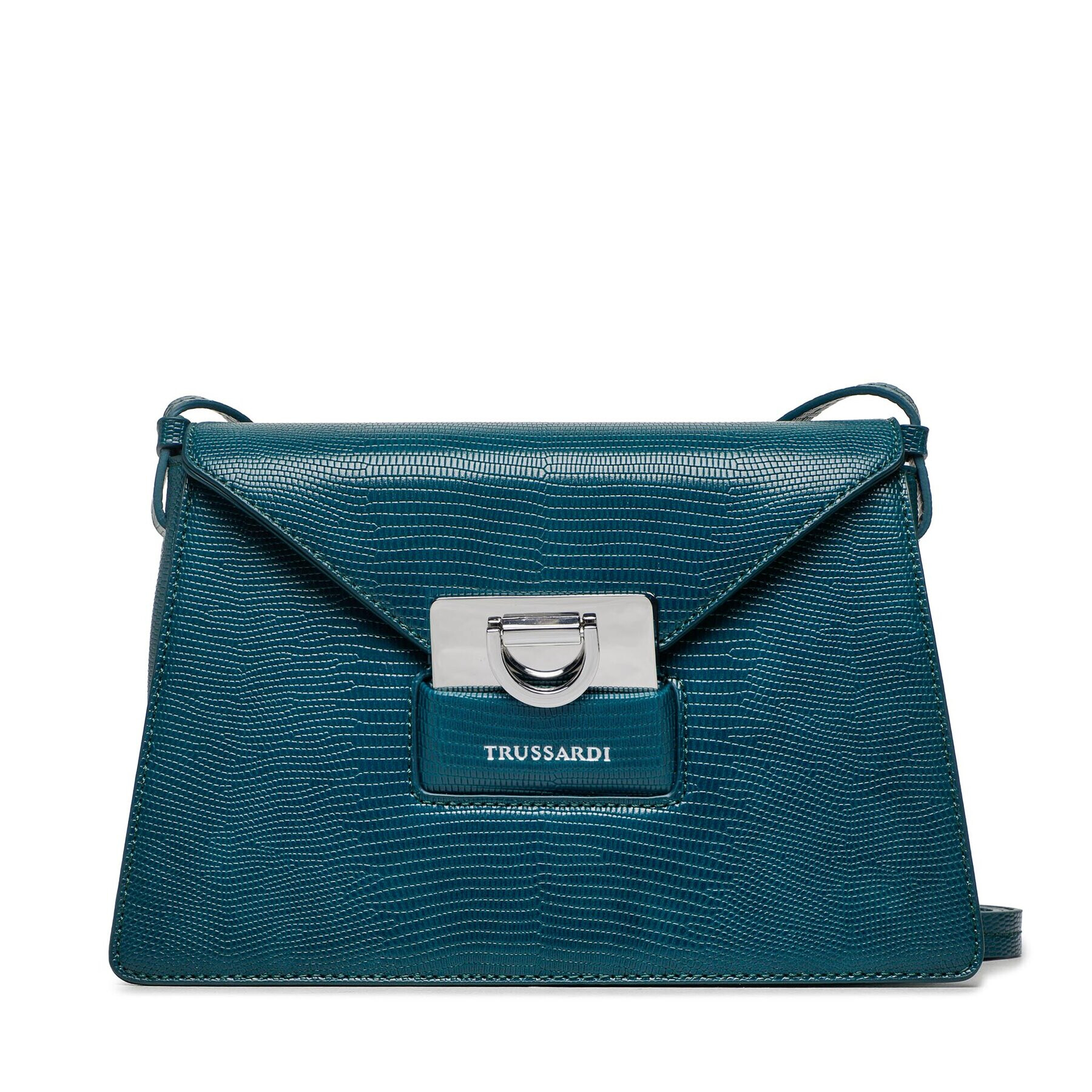 Trussardi Ročna torba 75B01486 Zelena - Pepit.si