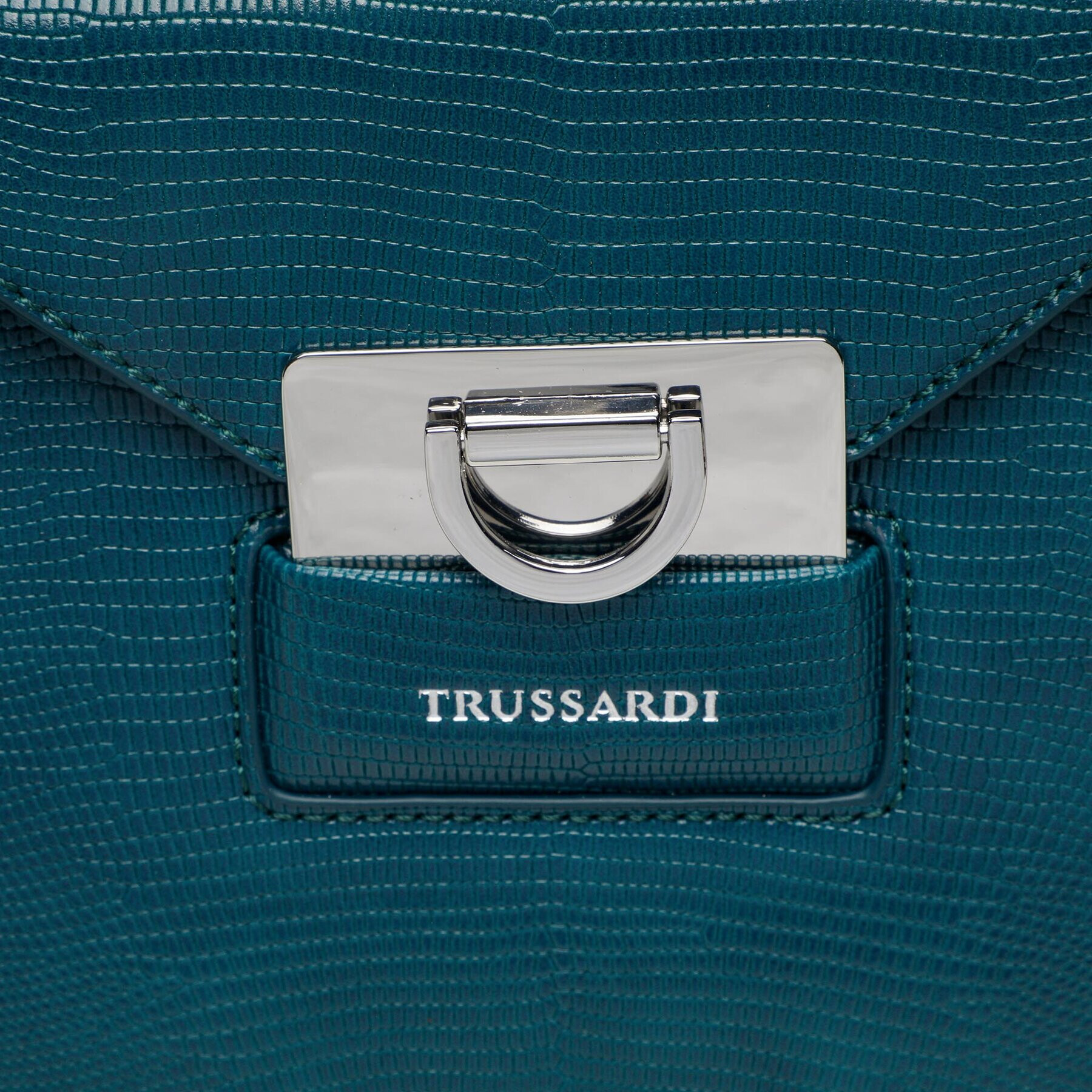 Trussardi Ročna torba 75B01486 Zelena - Pepit.si