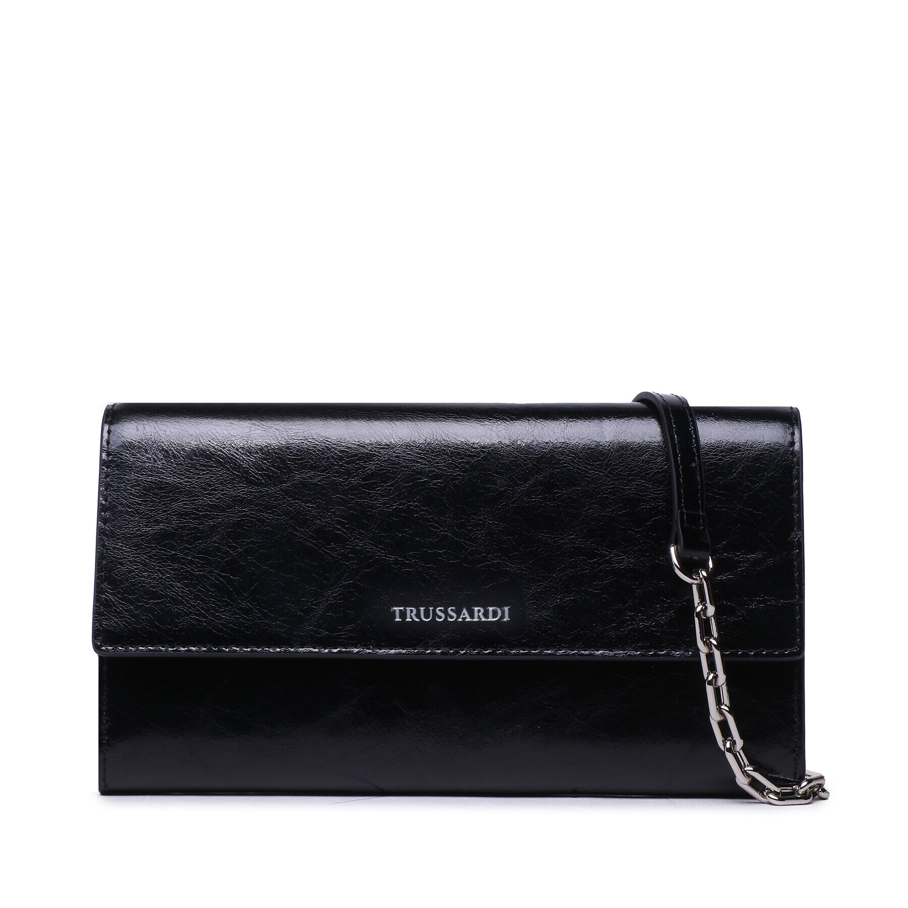 Trussardi Ročna torba Arcas Wallet On 75W00392 Črna - Pepit.si