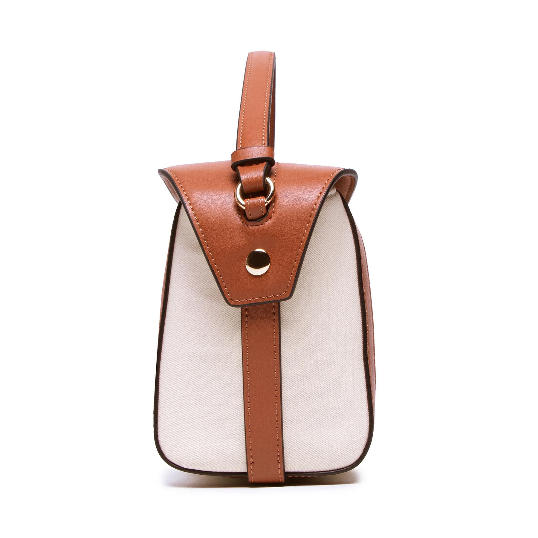 Trussardi Ročna torba Aster Crossbody Md 75B01300 Bež - Pepit.si