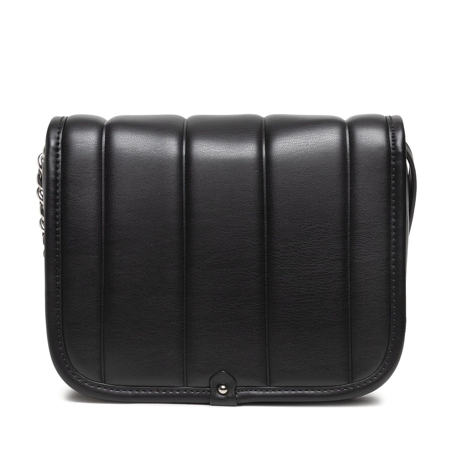 Trussardi Ročna torba Dun Shoulder Bag 75B01377 Črna - Pepit.si