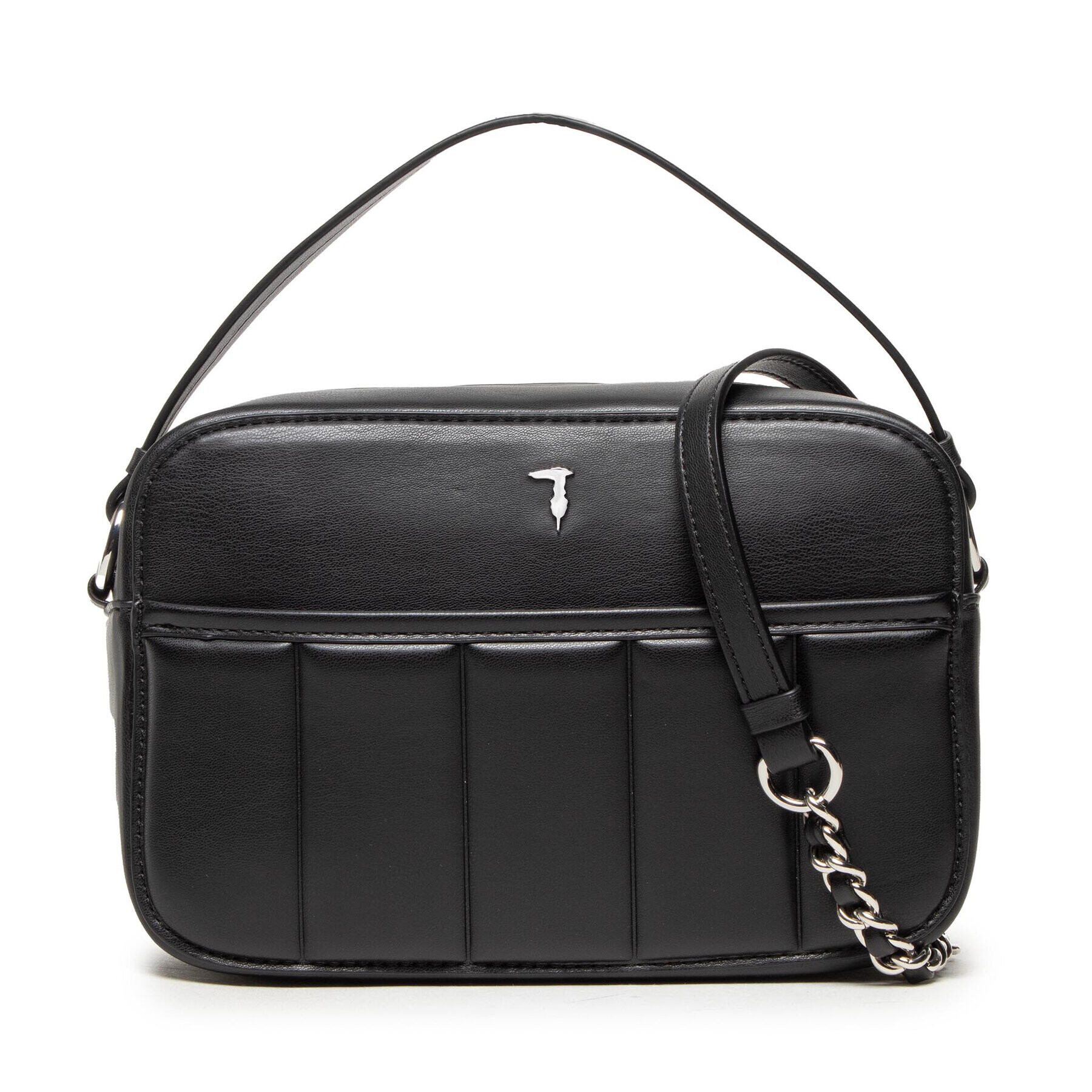 Trussardi Ročna torba Dune Camera Bag 75B01376 Črna - Pepit.si