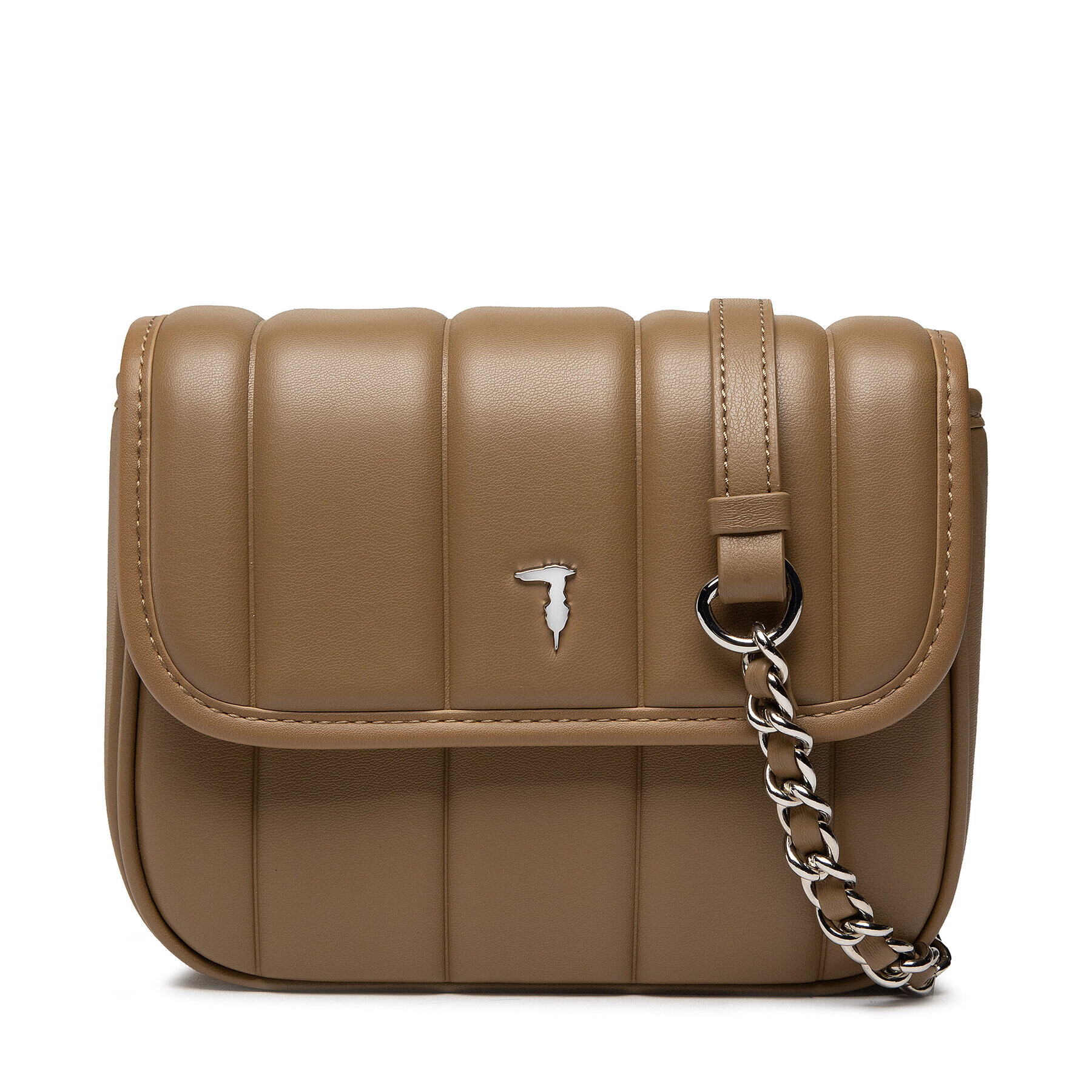 Trussardi Ročna torba Dune Shoulder Bag 75B01377 Zelena - Pepit.si