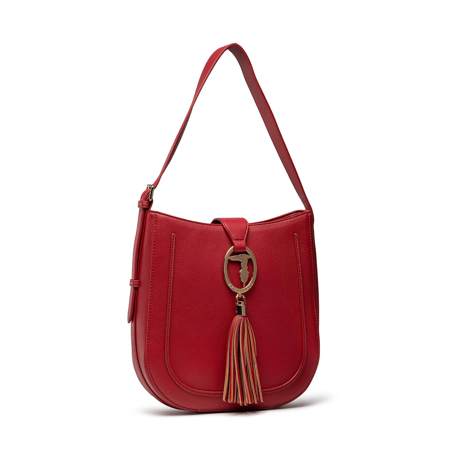 Trussardi Ročna torba Ellie Hobo 75B01172 Rdeča - Pepit.si