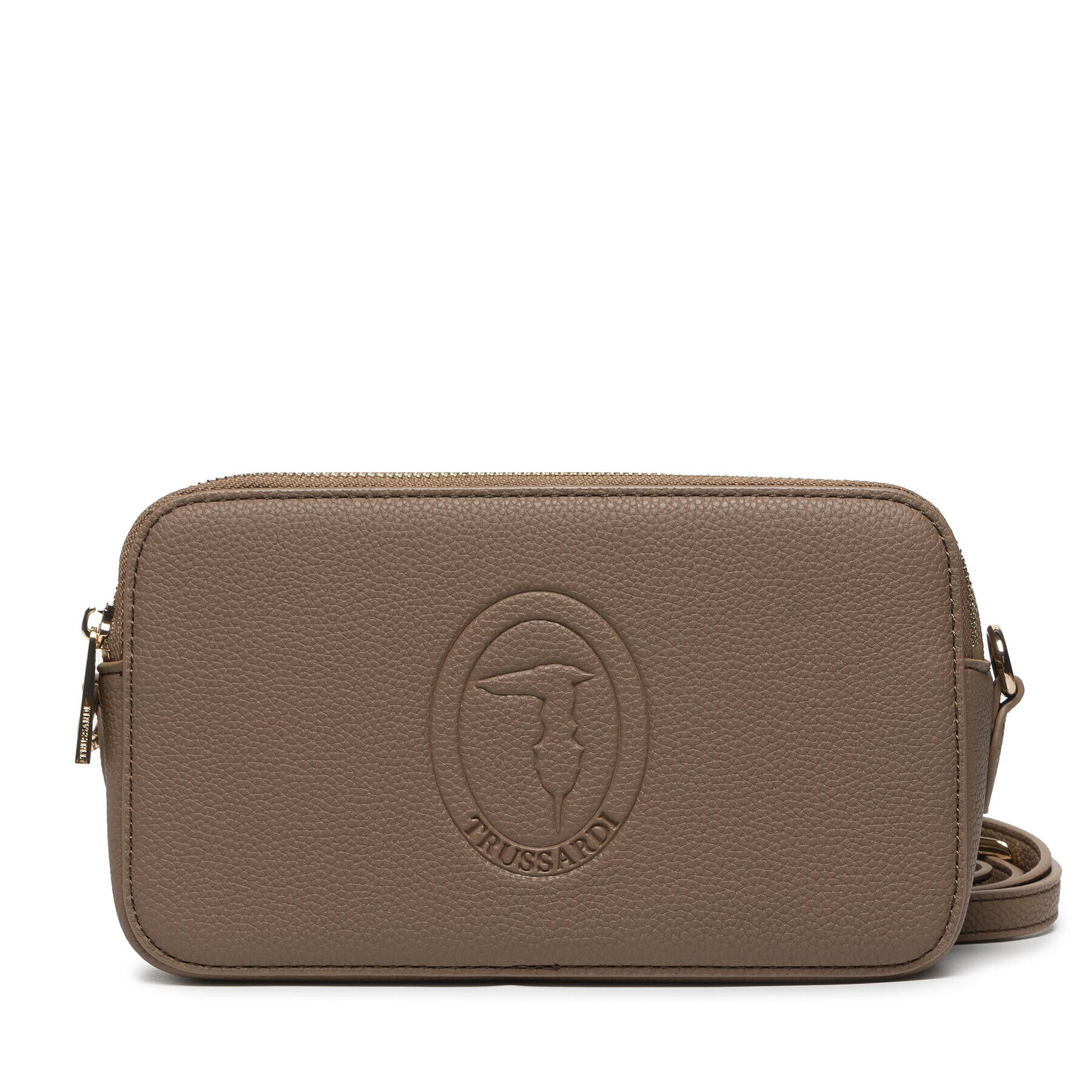 Trussardi Ročna torba Iris Camera Bag Rjava - Pepit.si