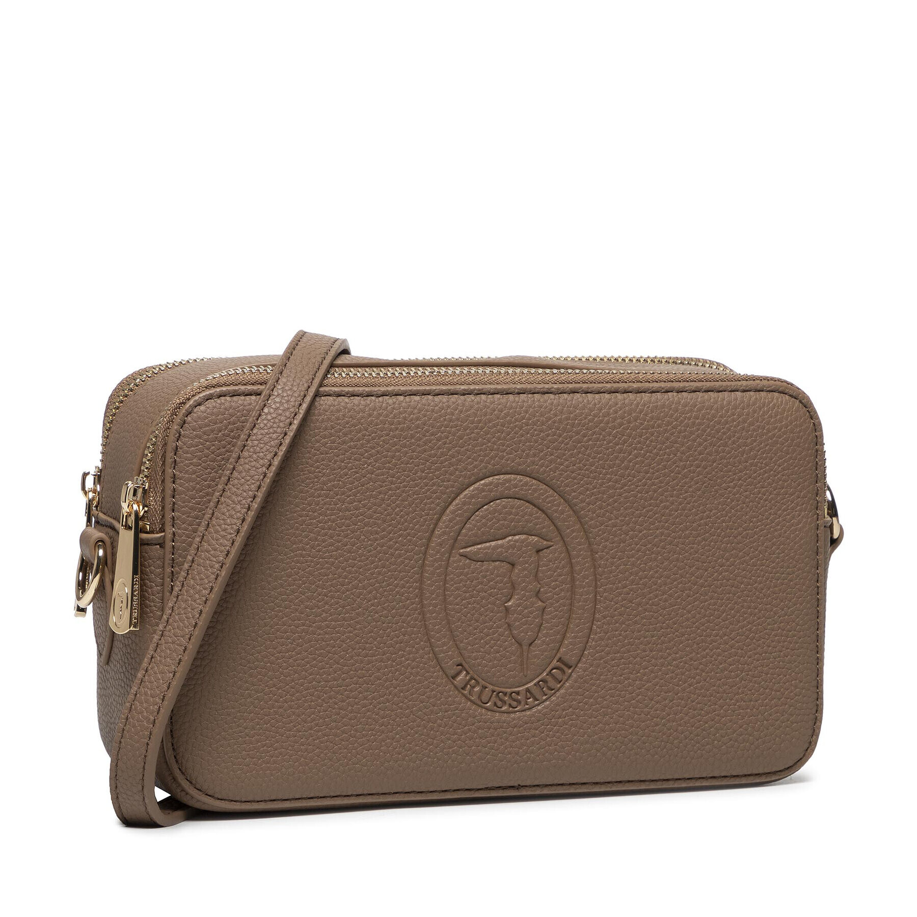 Trussardi Ročna torba Iris Camera Bag Rjava - Pepit.si