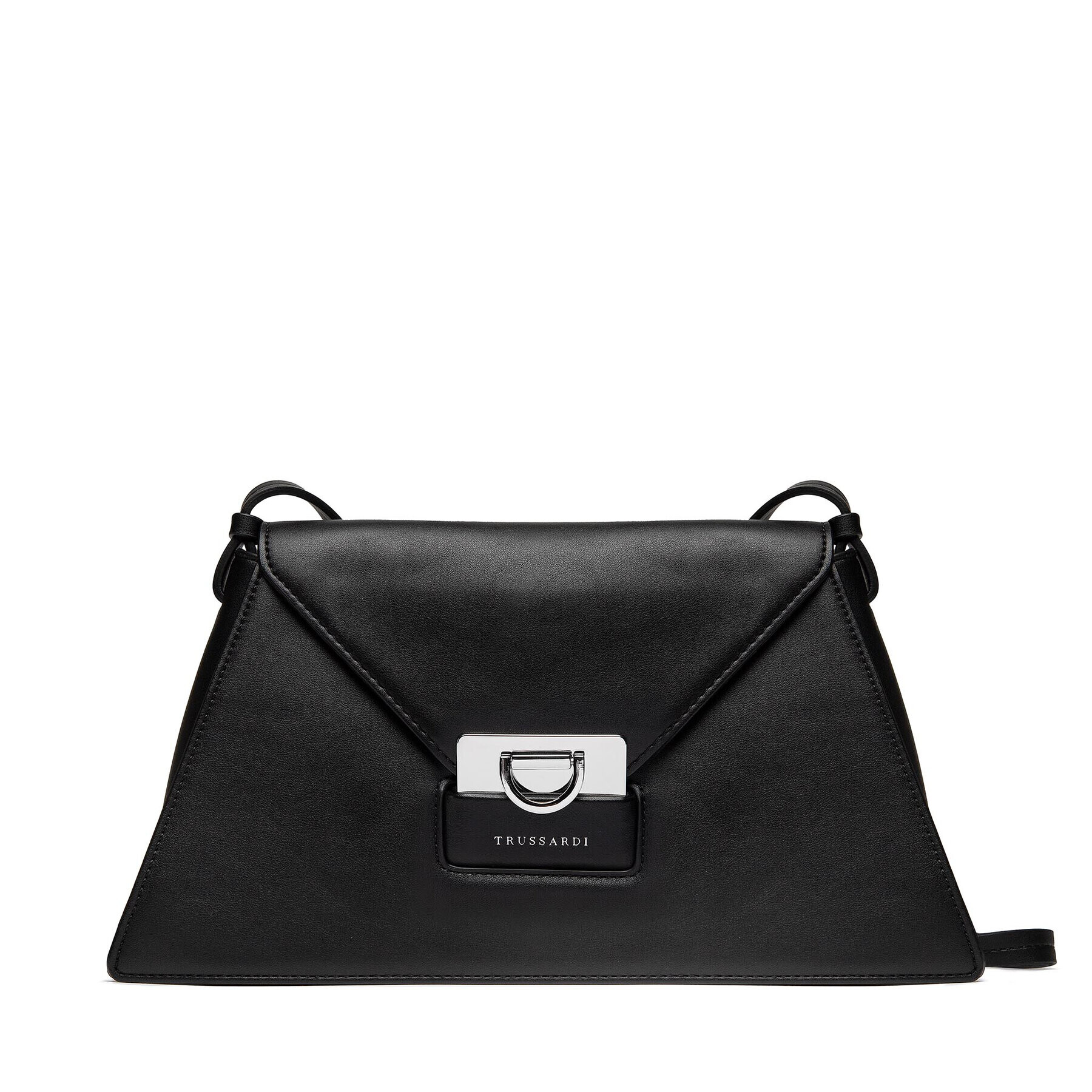 Trussardi Ročna torba Ivy Crossbody Md 75B01369 Črna - Pepit.si