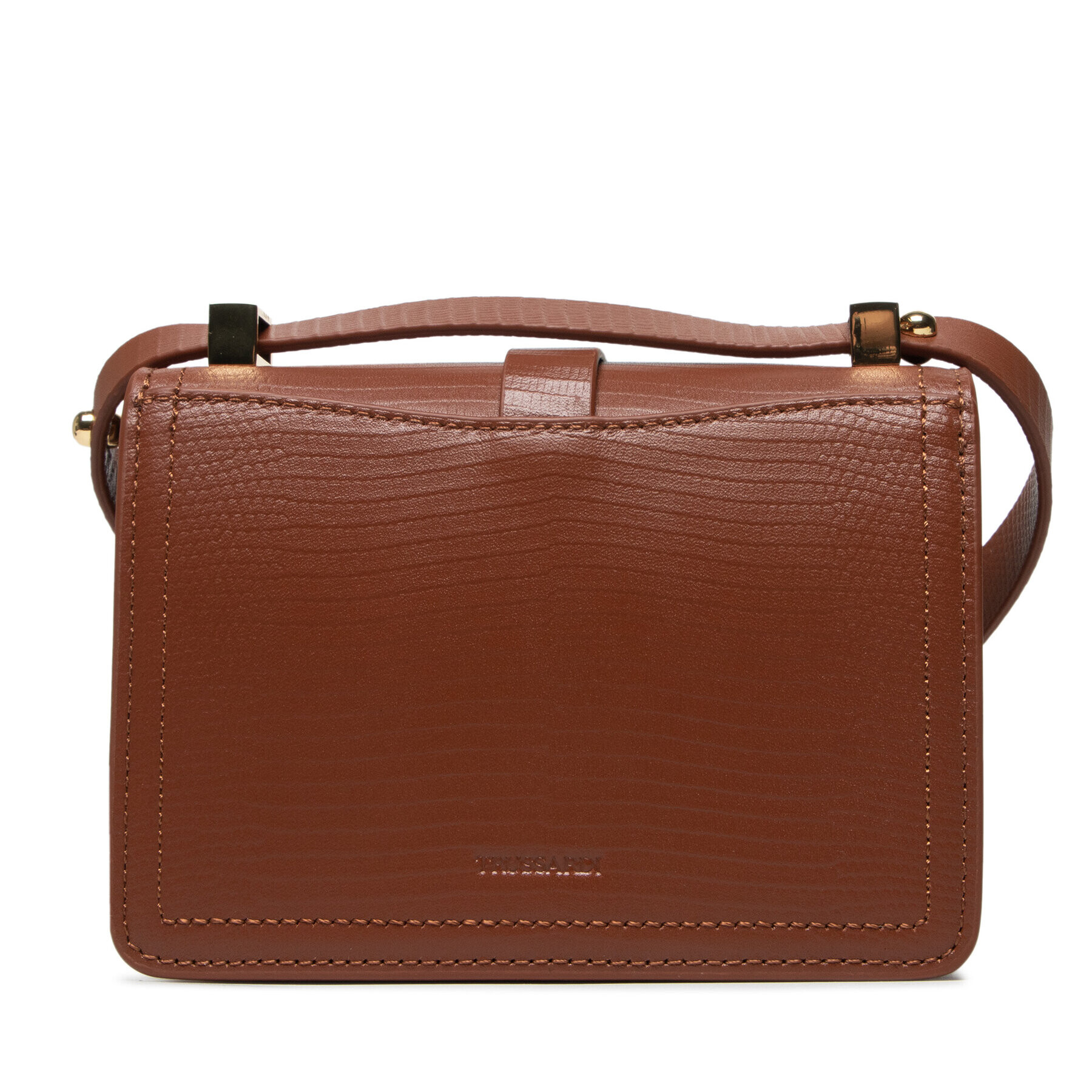 Trussardi Ročna torba Leila Crossbody Mini 75B01200 Rjava - Pepit.si