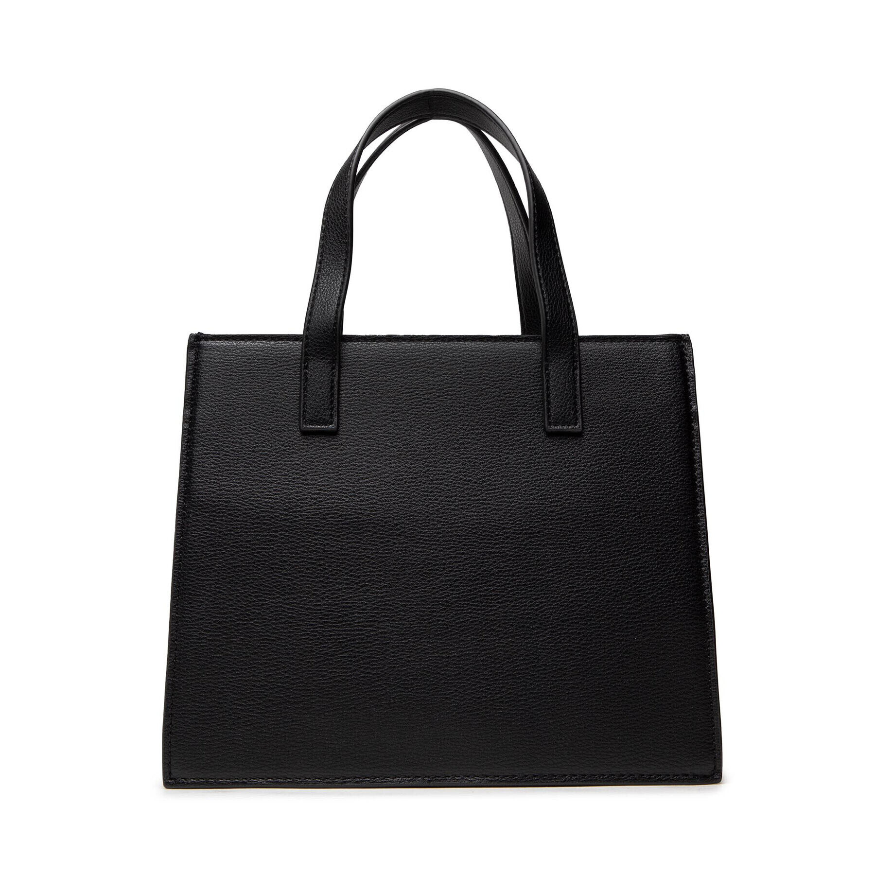 Trussardi Ročna torba Mia Tote Sm Pubble+ 75B01175 Črna - Pepit.si