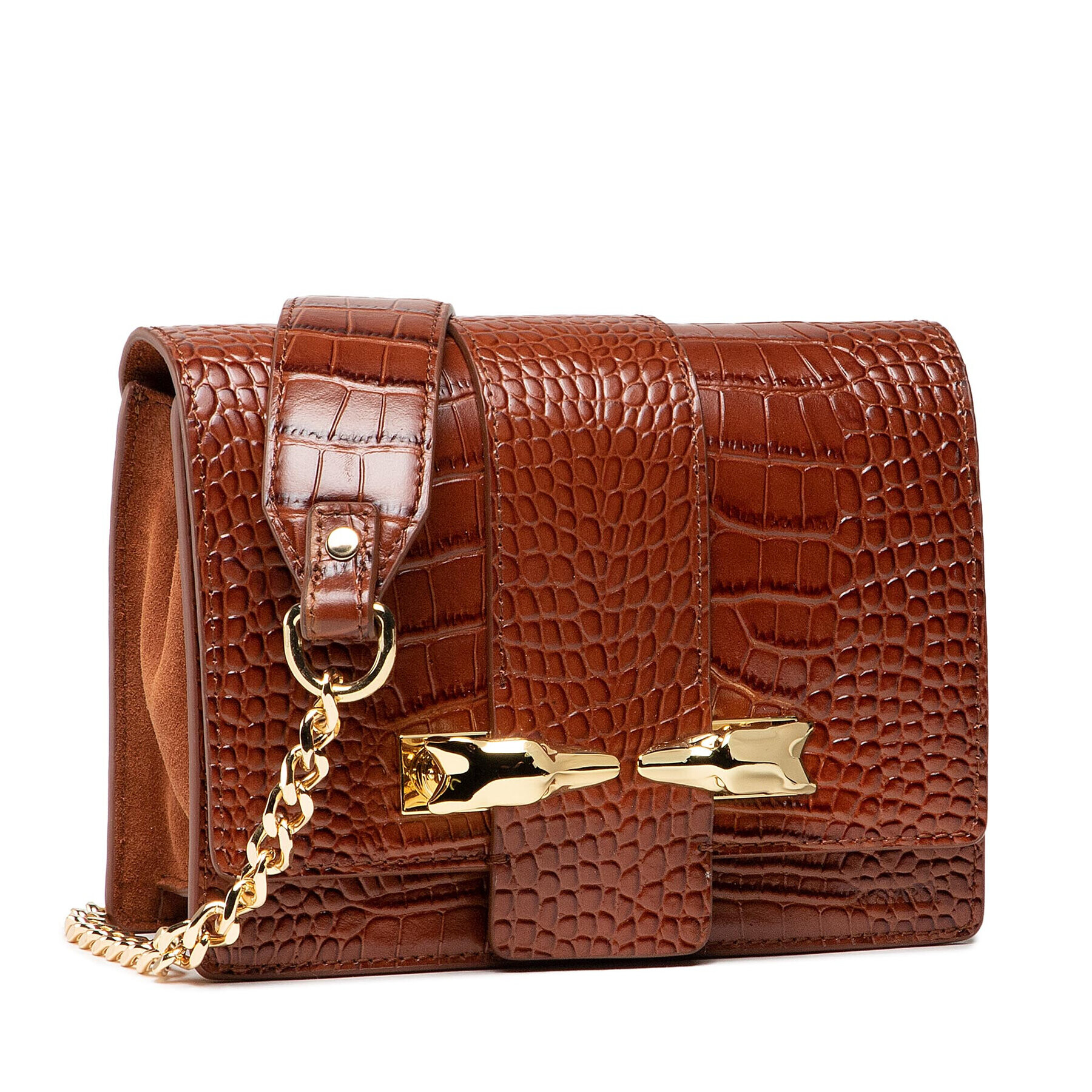 Trussardi Ročna torba Milano Mini Bag 75B01207 Rjava - Pepit.si