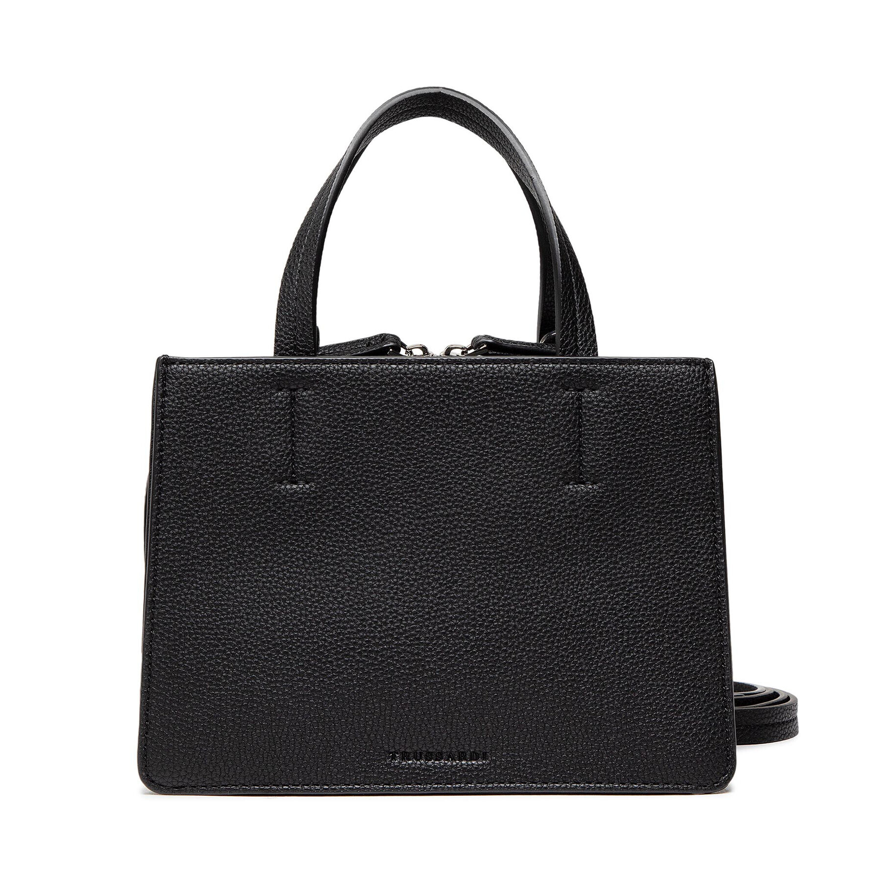 Trussardi Ročna torba Nadir Tote Sm Full 75B01364 Črna - Pepit.si