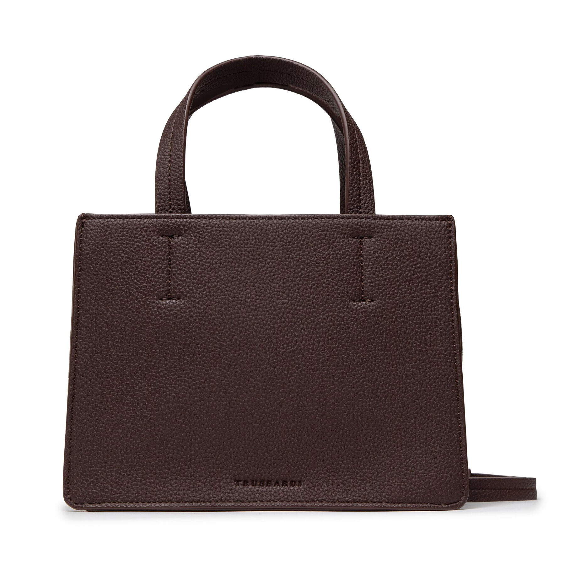 Trussardi Ročna torba Nadir Tote Sm Full 75B01364 Rjava - Pepit.si