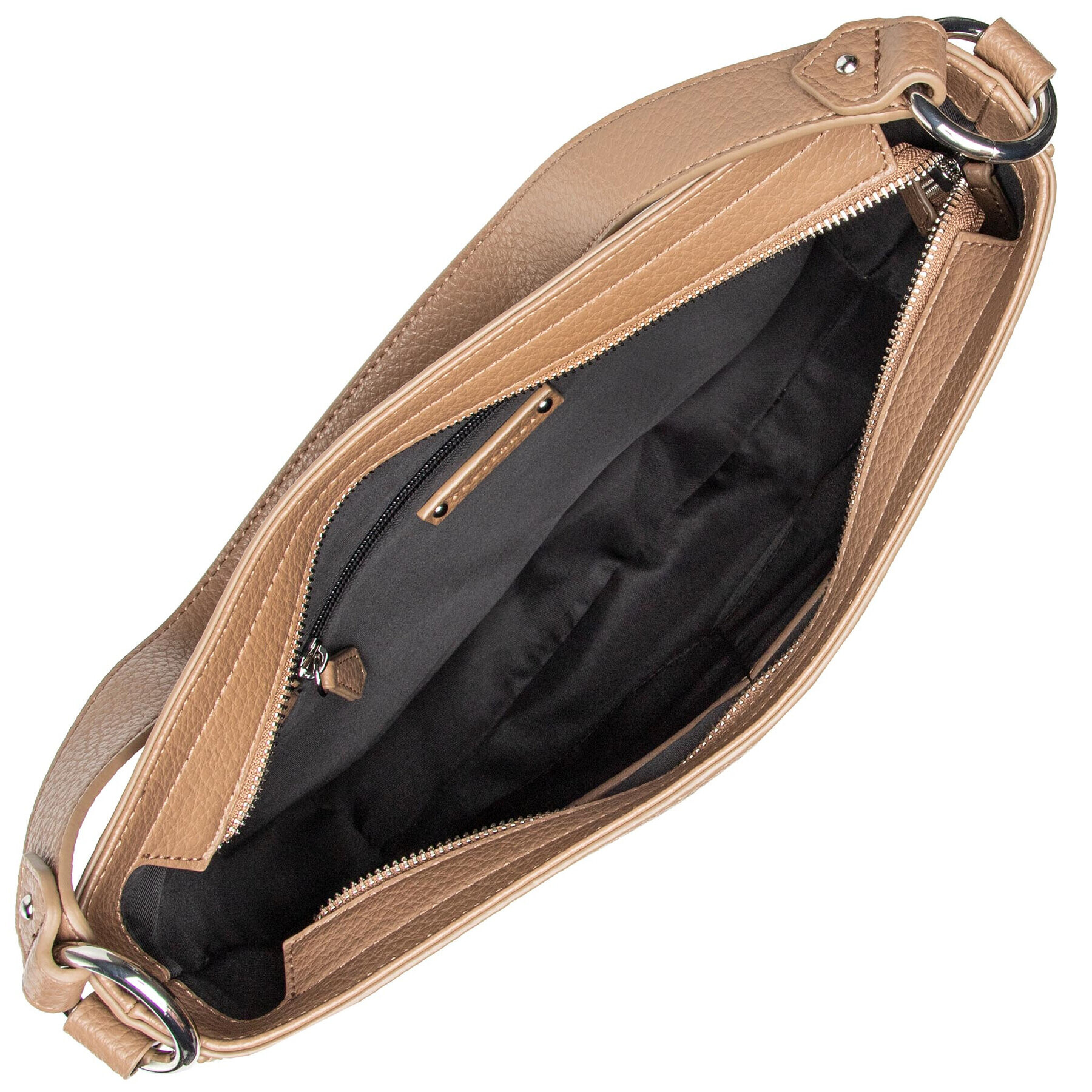 Trussardi Ročna torba New Lisbona Hobo Md 75B01425 Rjava - Pepit.si