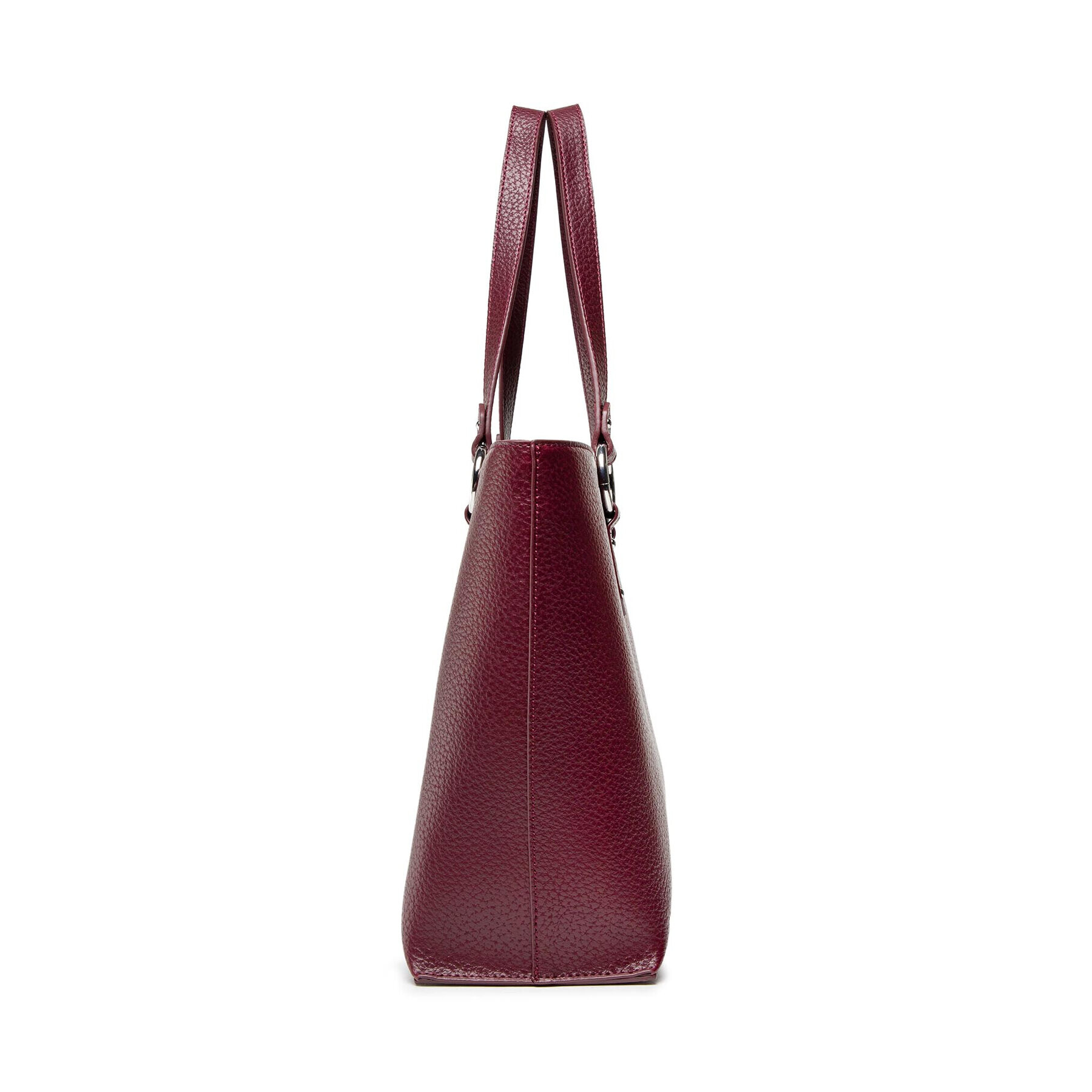 Trussardi Ročna torba New Lisbona Shopper 75B01424 Bordo rdeča - Pepit.si