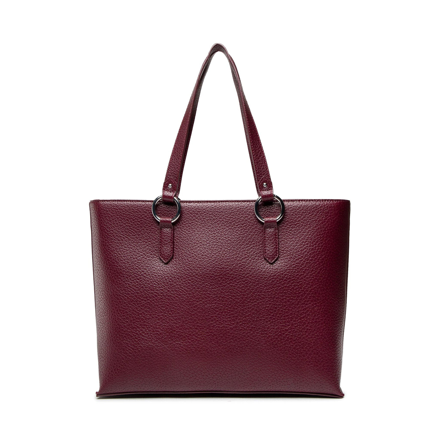 Trussardi Ročna torba New Lisbona Shopper 75B01424 Bordo rdeča - Pepit.si