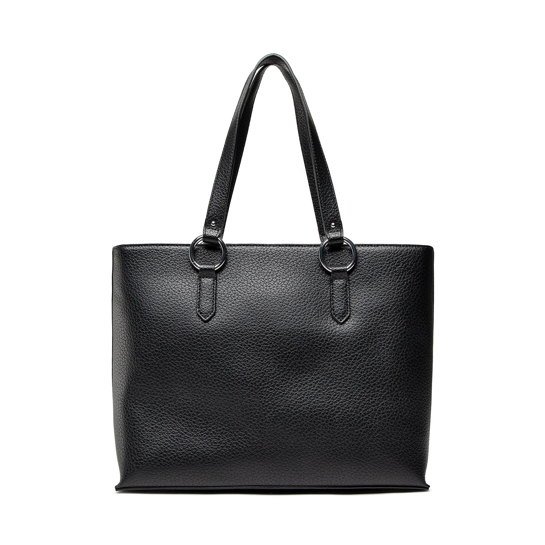 Trussardi Ročna torba New Lisbona Shopper 75B01424 Črna - Pepit.si