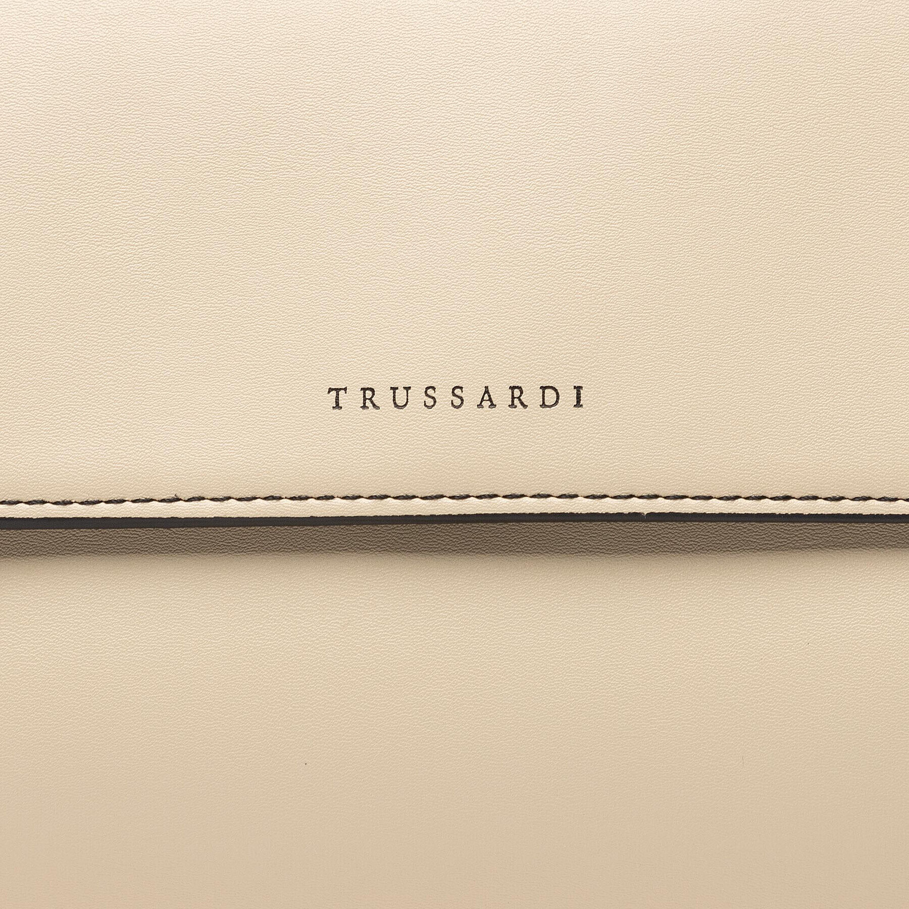 Trussardi Ročna torba Sagaria Clutch 75B01405 Bež - Pepit.si