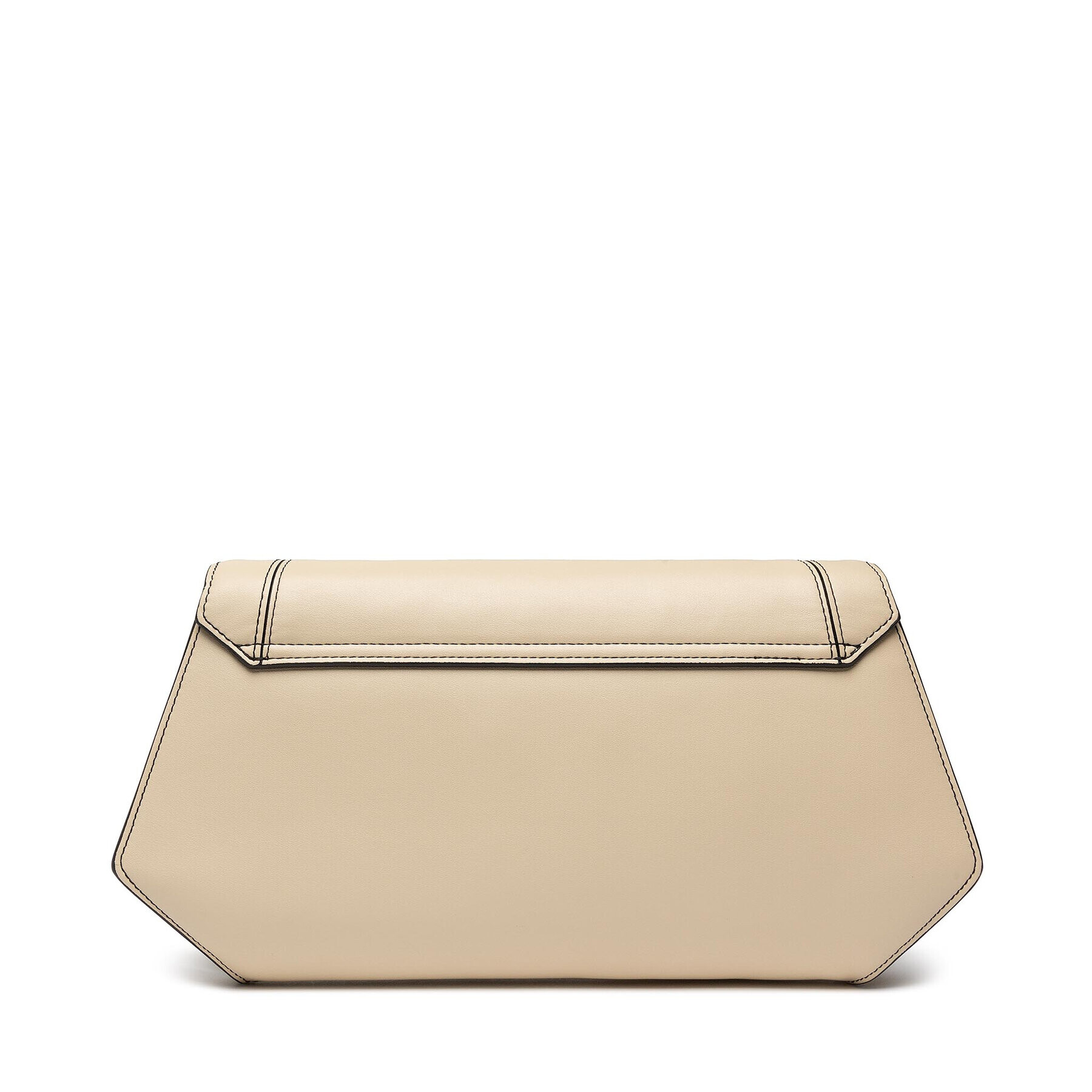 Trussardi Ročna torba Sagaria Clutch 75B01405 Bež - Pepit.si