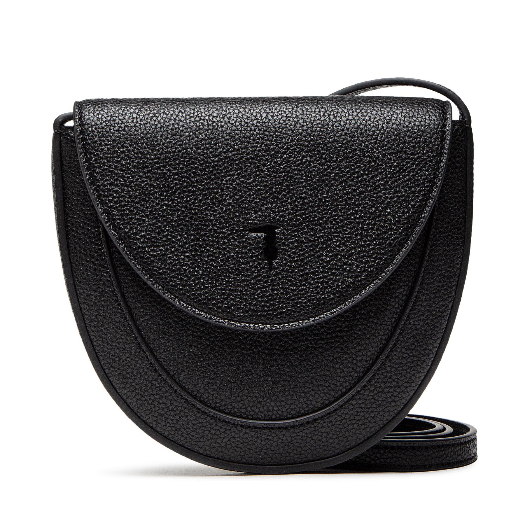 Trussardi Ročna torba Silene Crossbody 75B01414 Črna - Pepit.si