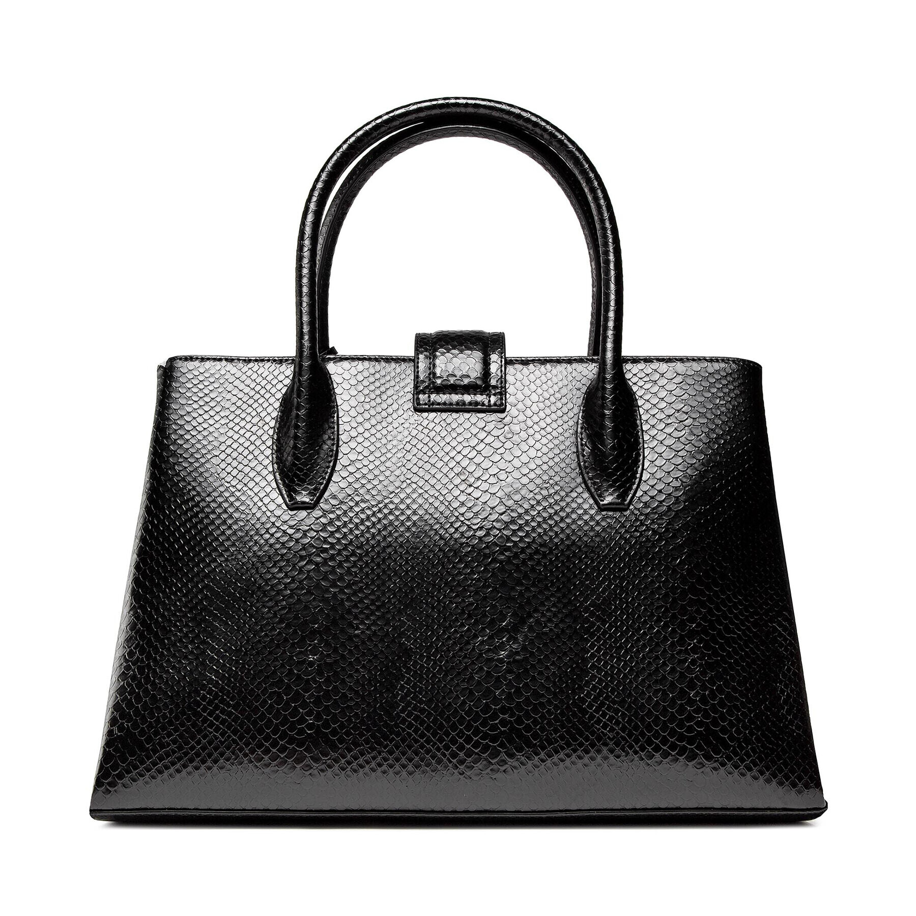 Trussardi Ročna torba Tulip Tote Md Phyton 75B01089 Črna - Pepit.si