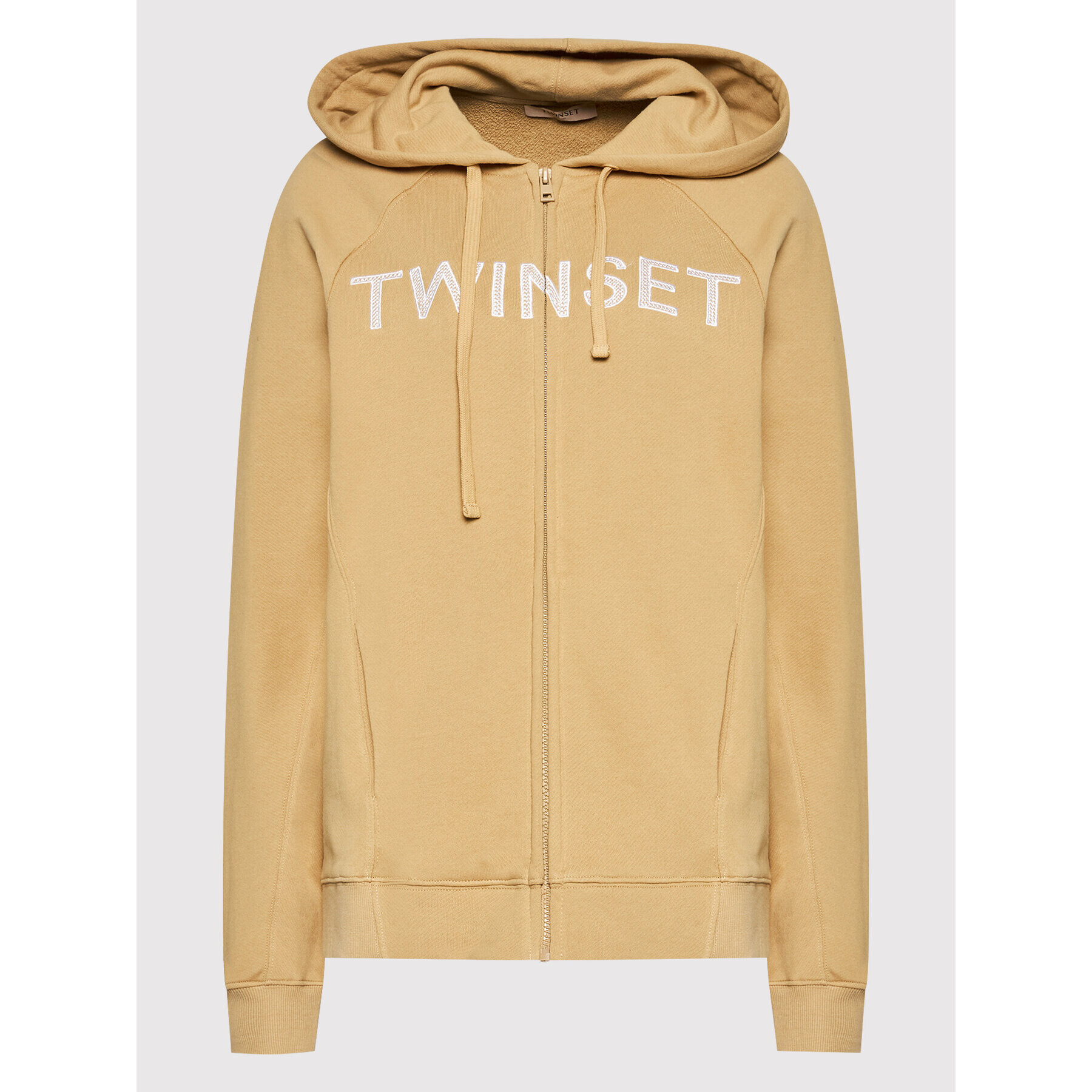 TWINSET Jopa 221TP2160 Bež Loose Fit - Pepit.si