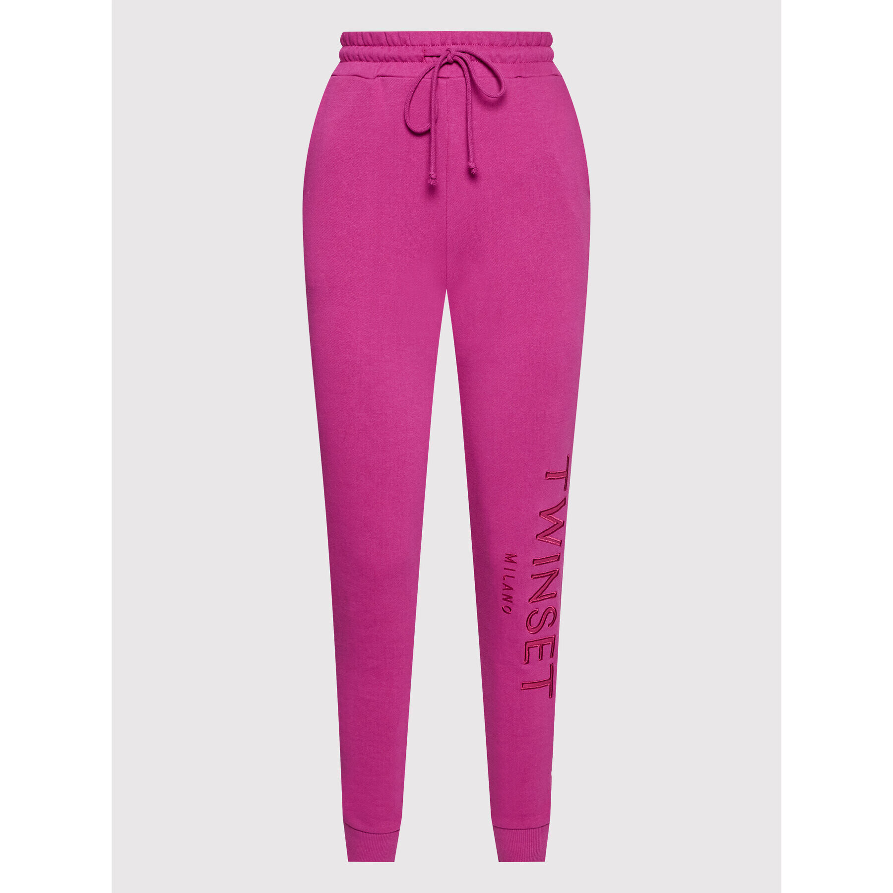 TWINSET Spodnji del trenirke 222TP2141 Roza Regular Fit - Pepit.si