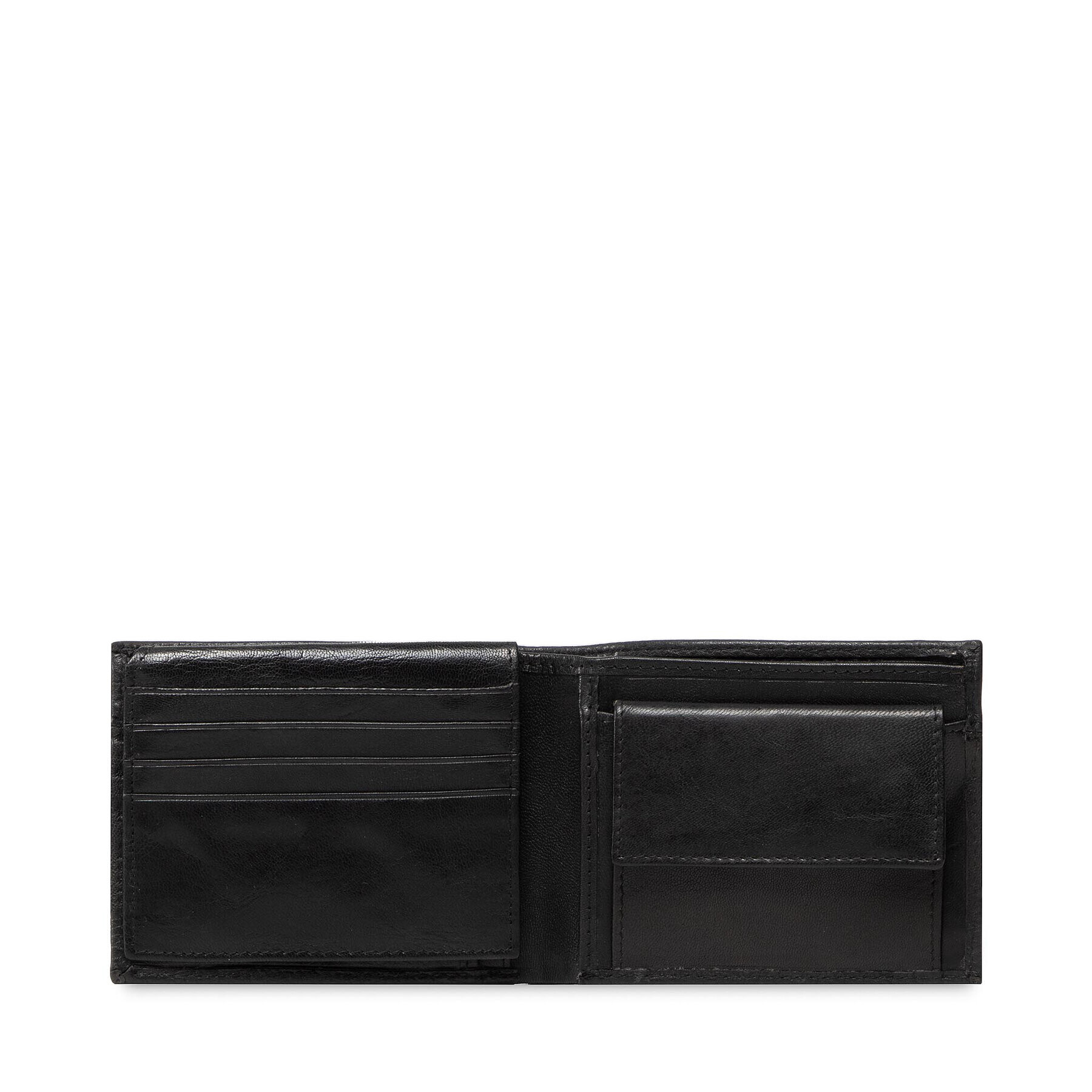 U.S. Polo Assn. Velika moška denarnica Horiz. Wallet W/Coin&Flap WIUUO2253MHA000 Črna - Pepit.si