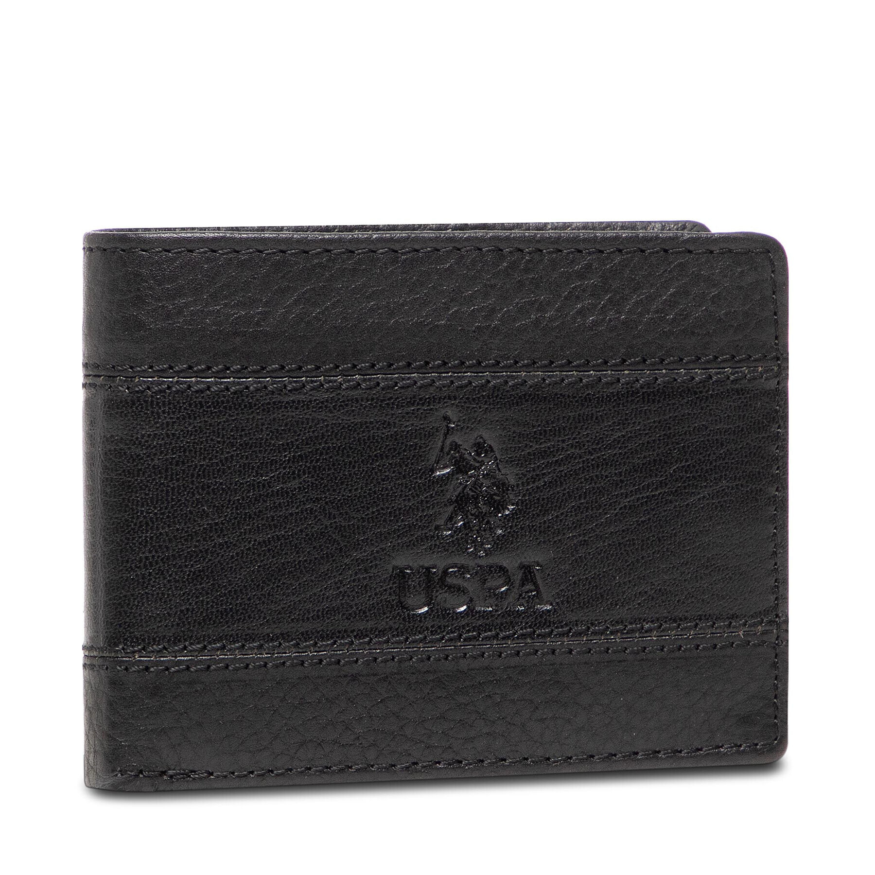 U.S. Polo Assn. Velika moška denarnica Horiz. Wallet WIUUO2252MHA000 Črna - Pepit.si