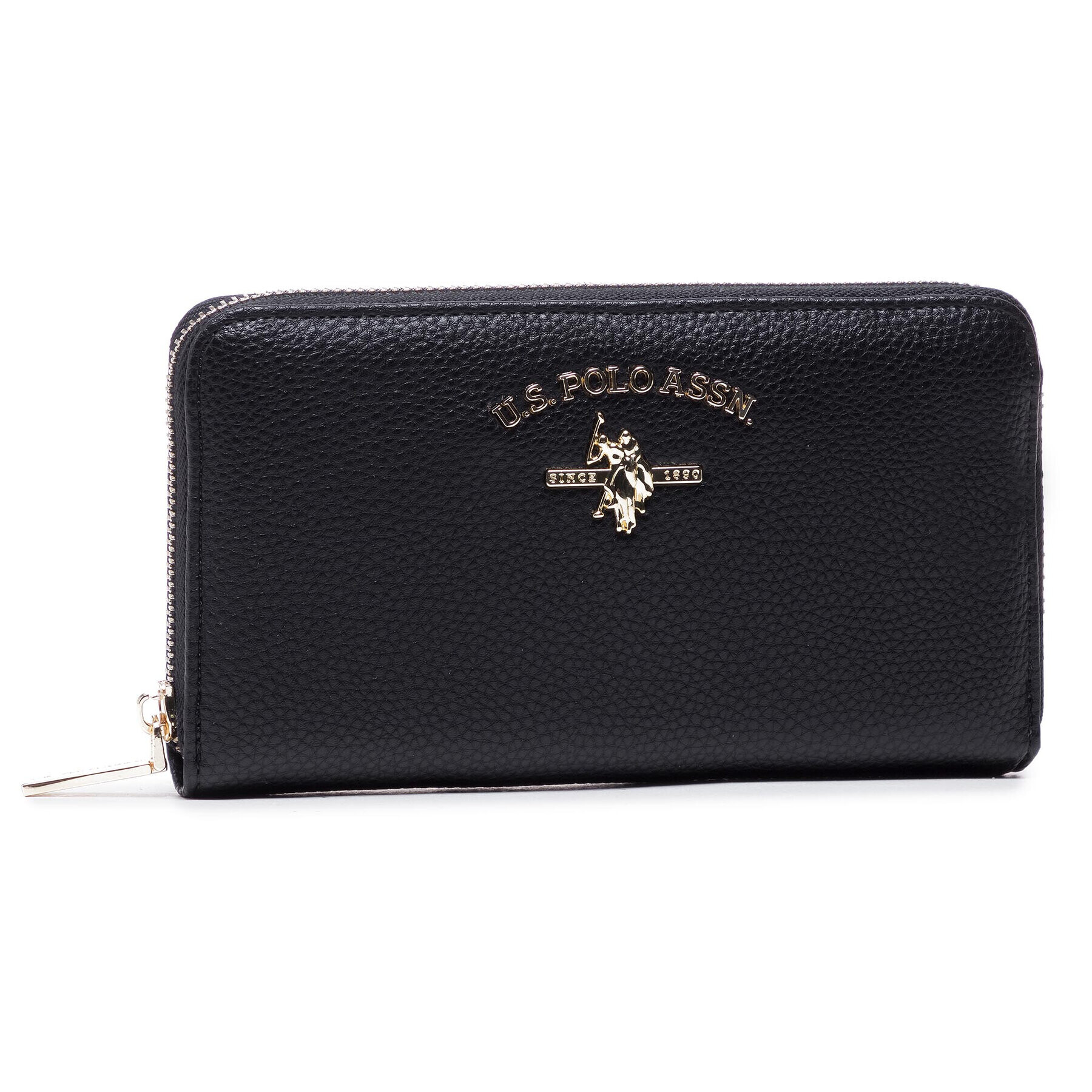 U.S. Polo Assn. Velika ženska denarnica Stanford L Zip Wallet BEUSS5184WVP000 Črna - Pepit.si