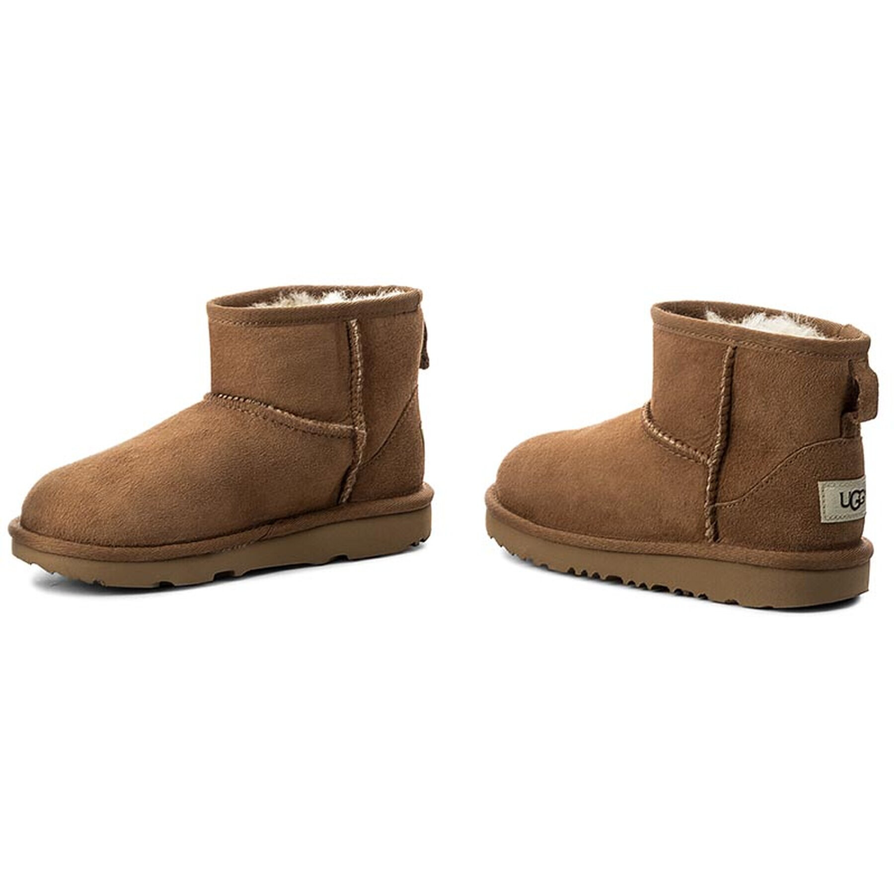 Ugg Čevlji Classic Mini II 1017715K Rjava - Pepit.si