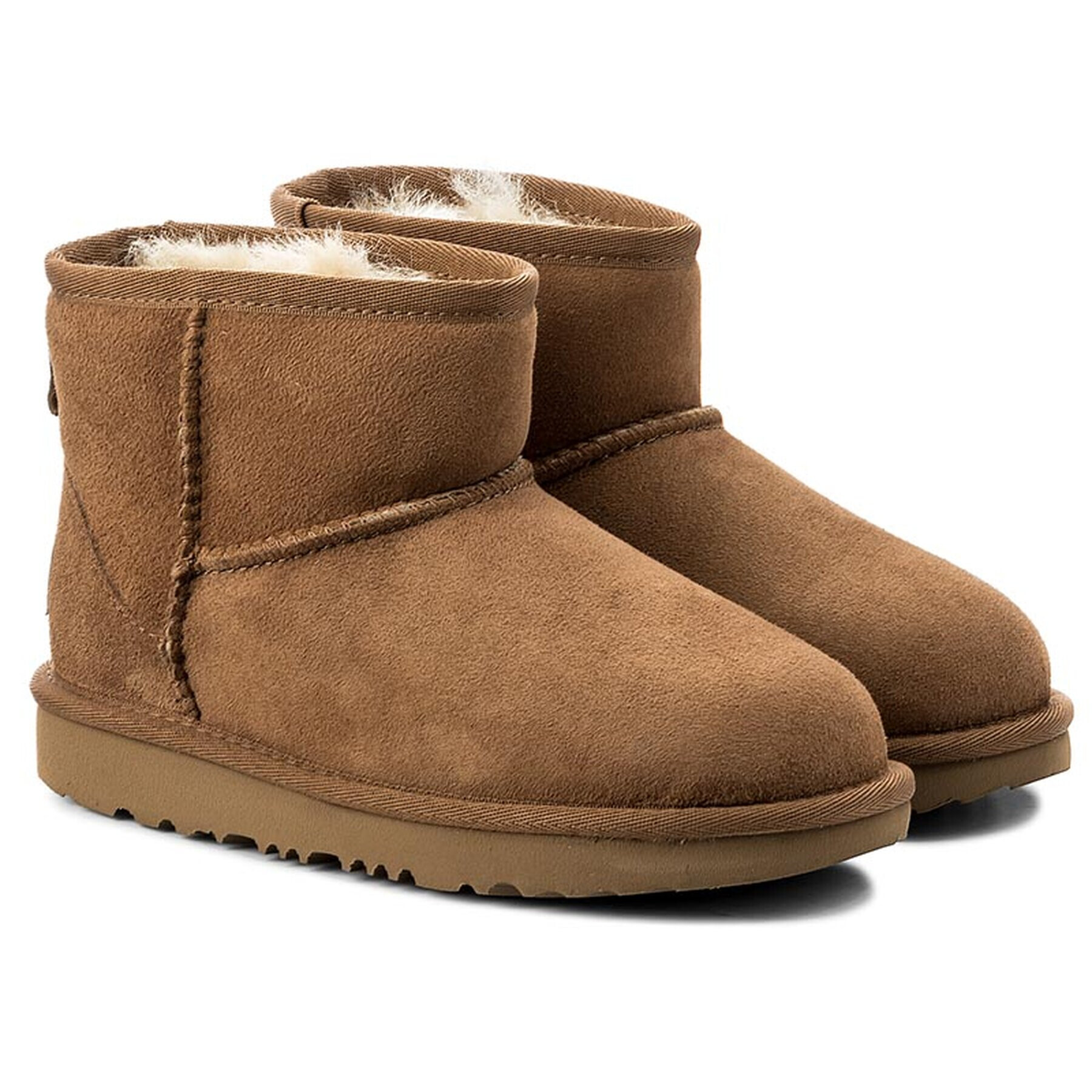 Ugg Čevlji Classic Mini II 1017715K Rjava - Pepit.si