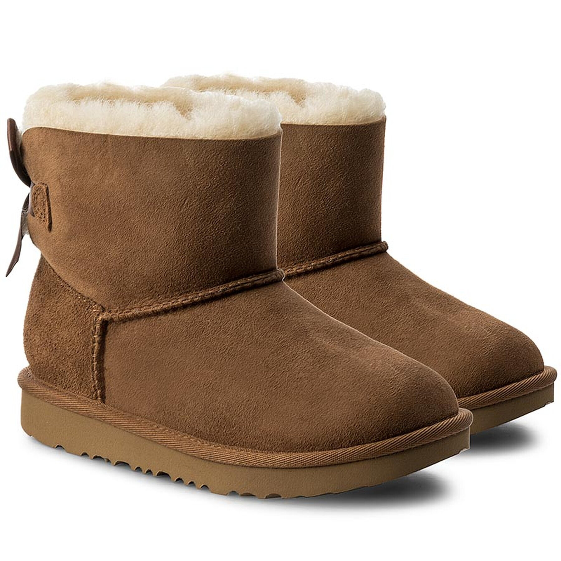 Ugg Čevlji K Mini Bailey Bow II 1017397K Rjava - Pepit.si