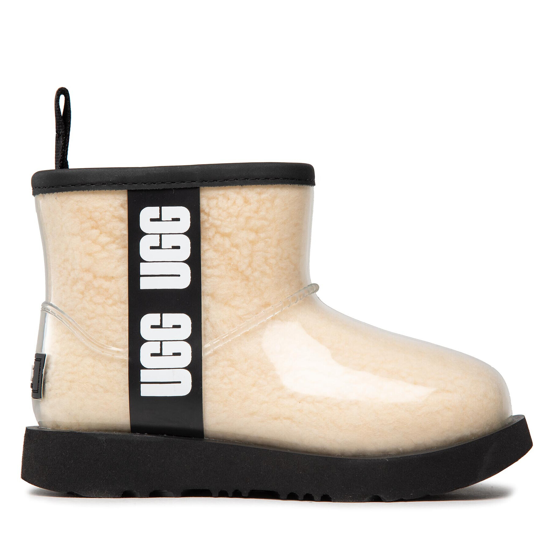 Ugg Čevlji Kids' Classic Clear Mini II 1112386K Bež - Pepit.si